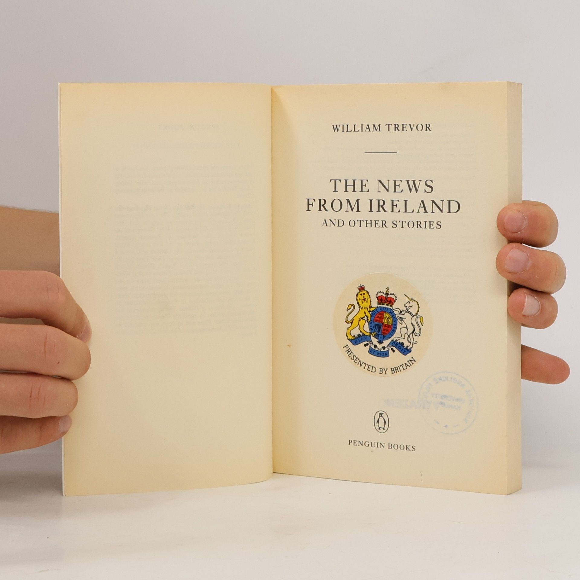 William Trevor The News from Ireland