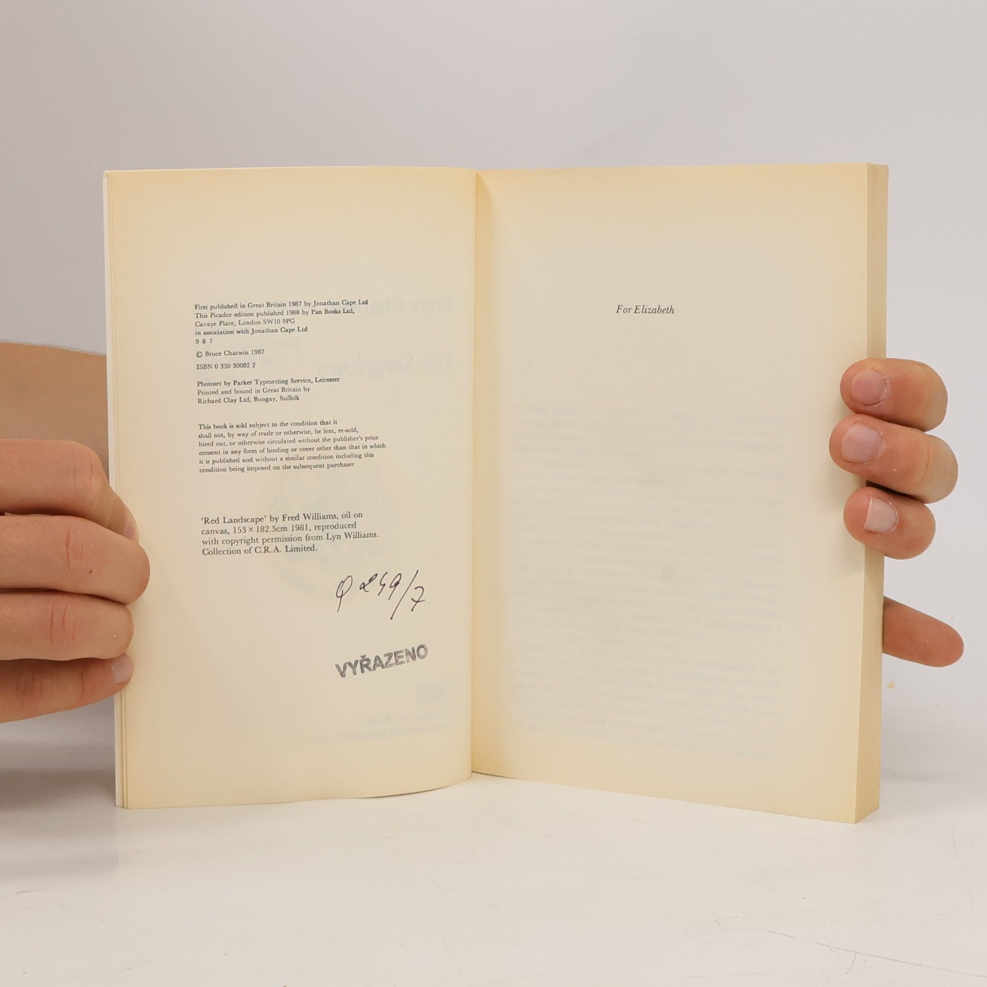 Bruce Chatwin The Songlines