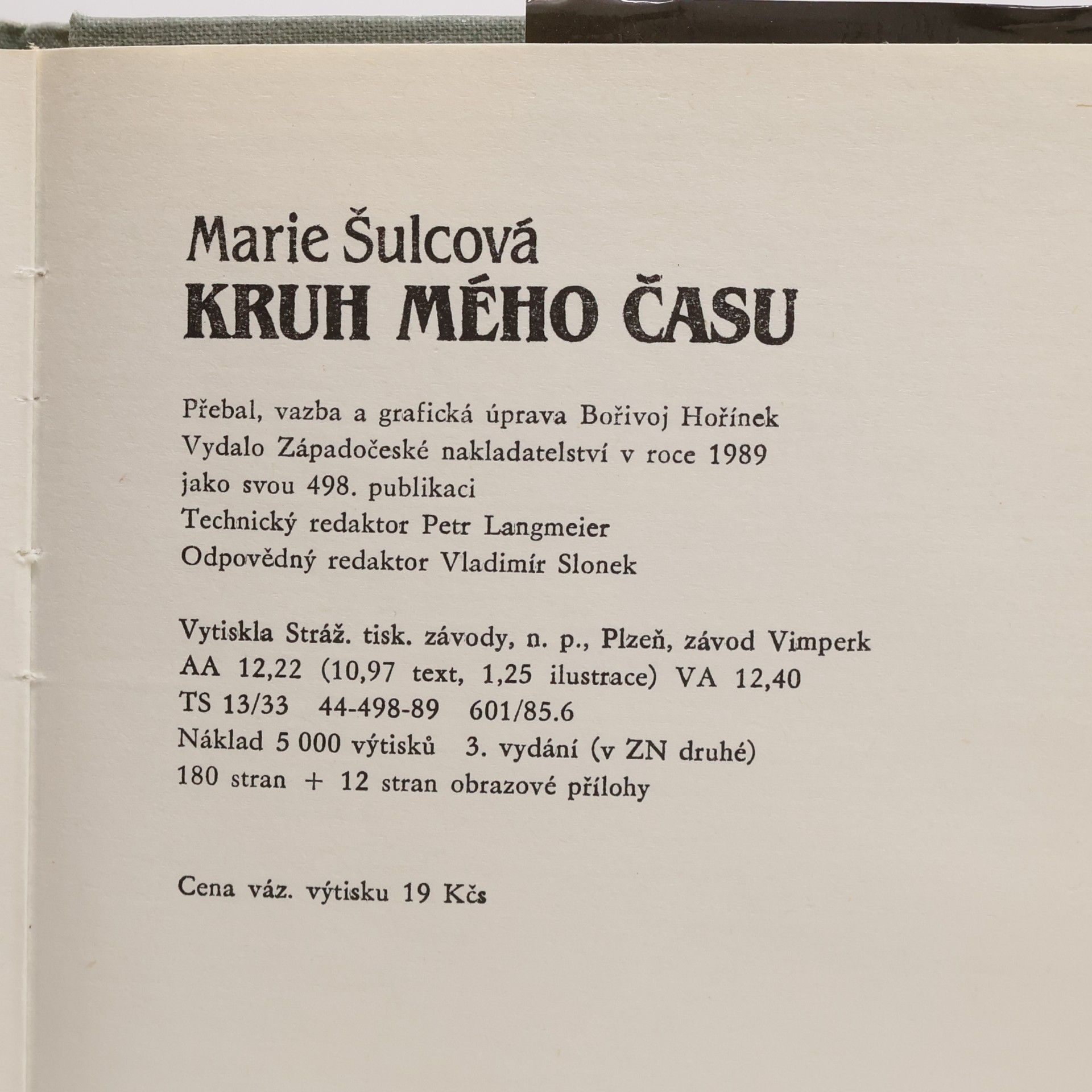 Marie Šulcová Kruh mého času