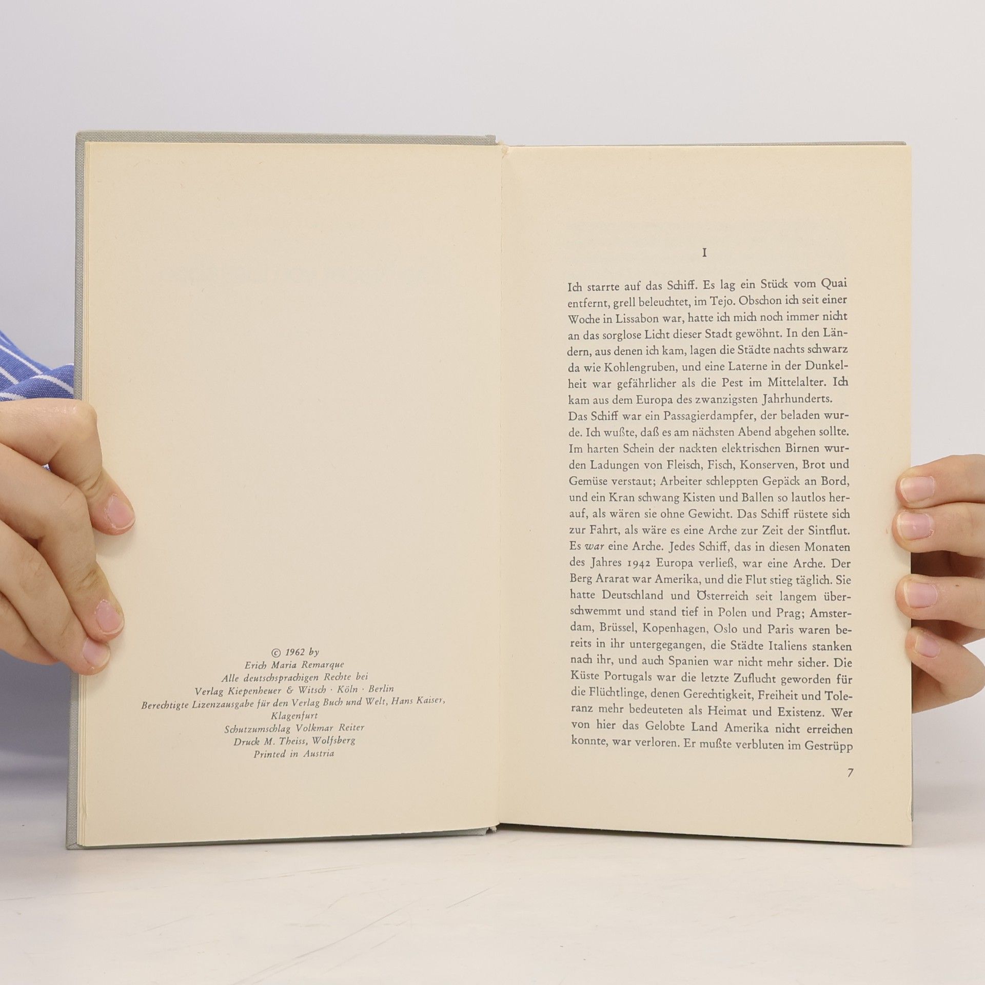 Erich Maria Remarque Die Nacht von Lissabon