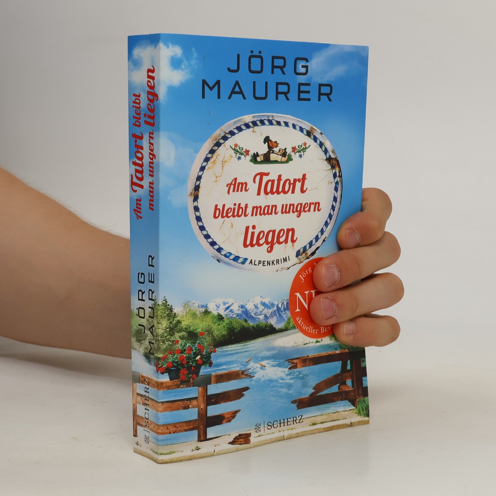 Jörg Maurer Am Tatort bleibt man ungern liegen