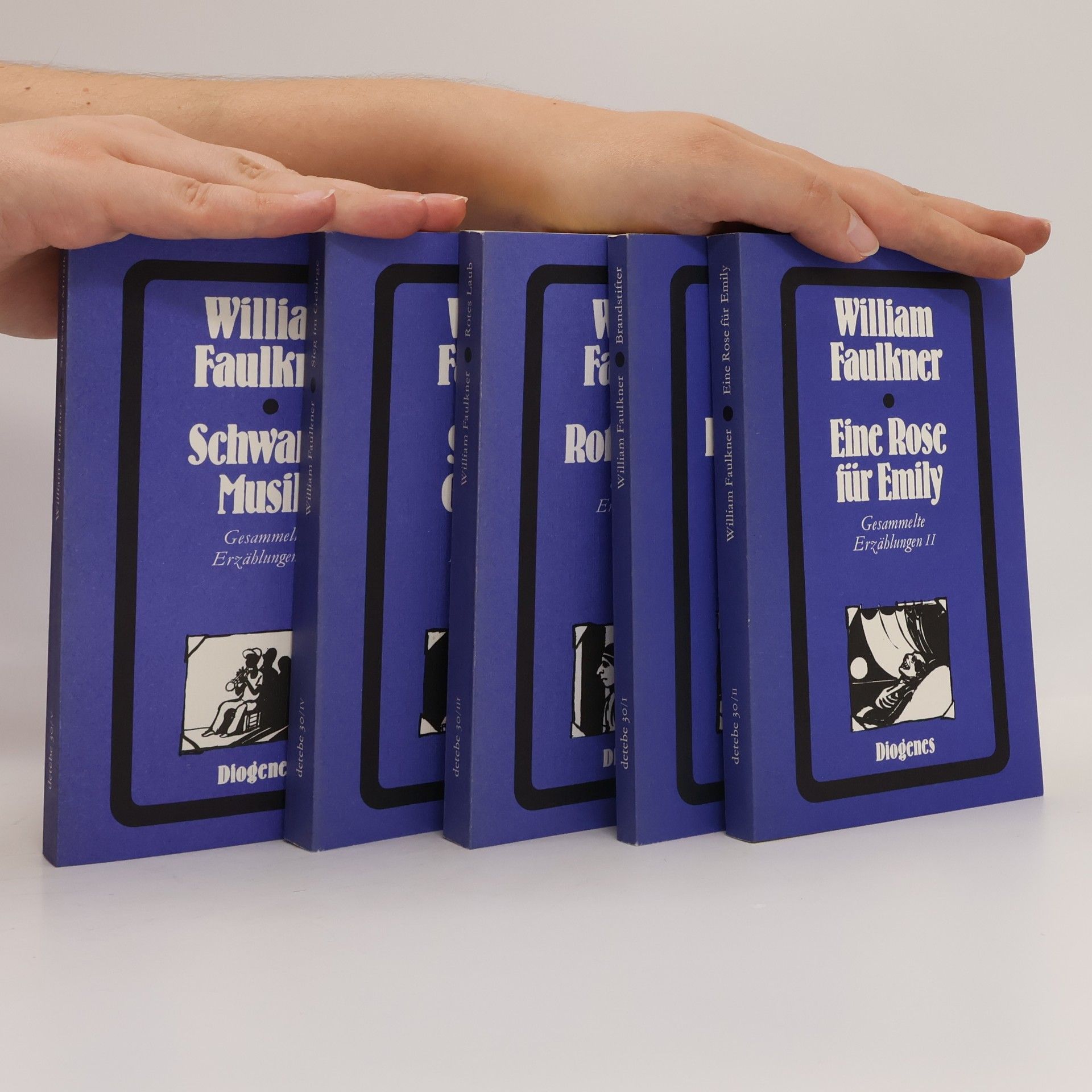 William Faulkner Gesammelte Erzählungen in 5 Bänden
