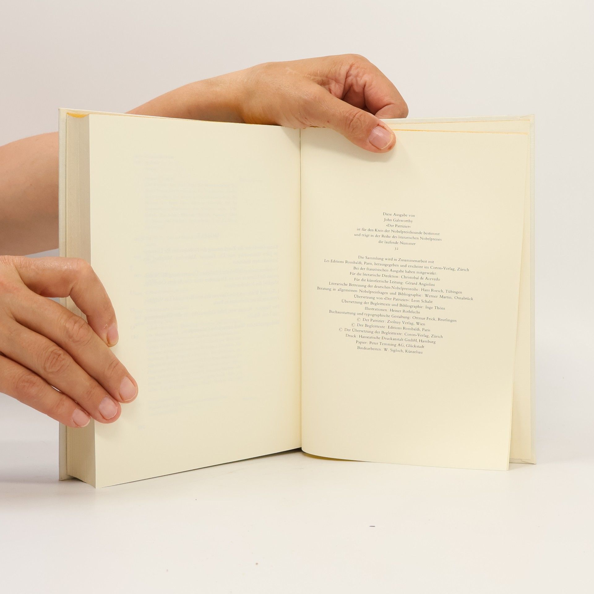 John Galsworthy Der Patrizier