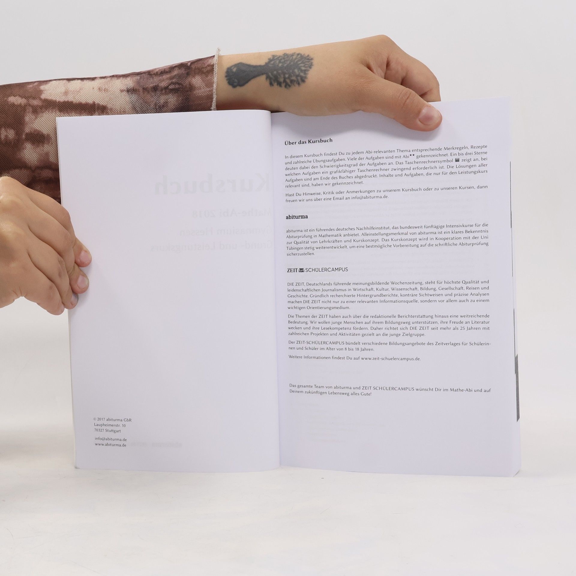 Various authors Kursbuch Mathe-Abitur 2018