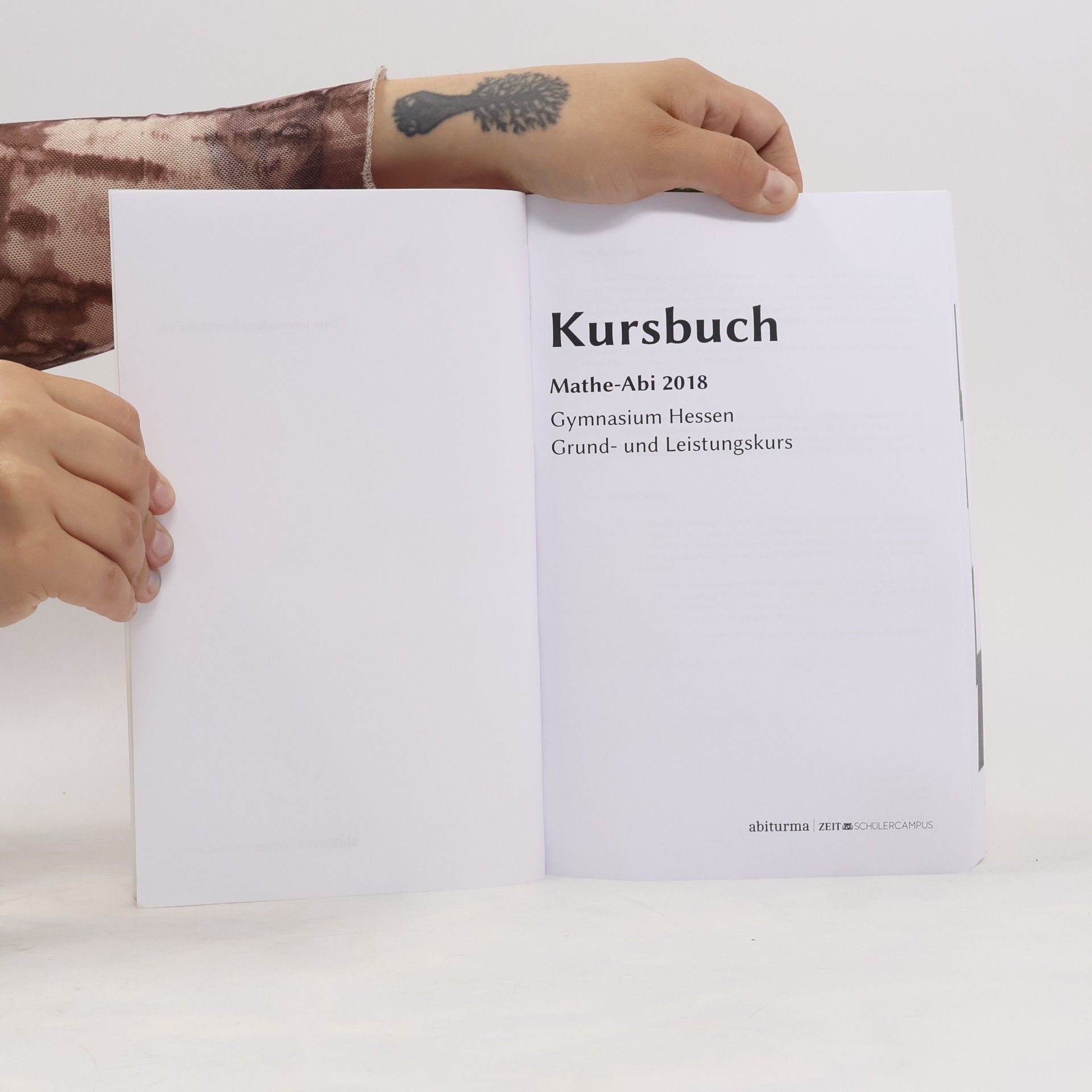 Various authors Kursbuch Mathe-Abitur 2018