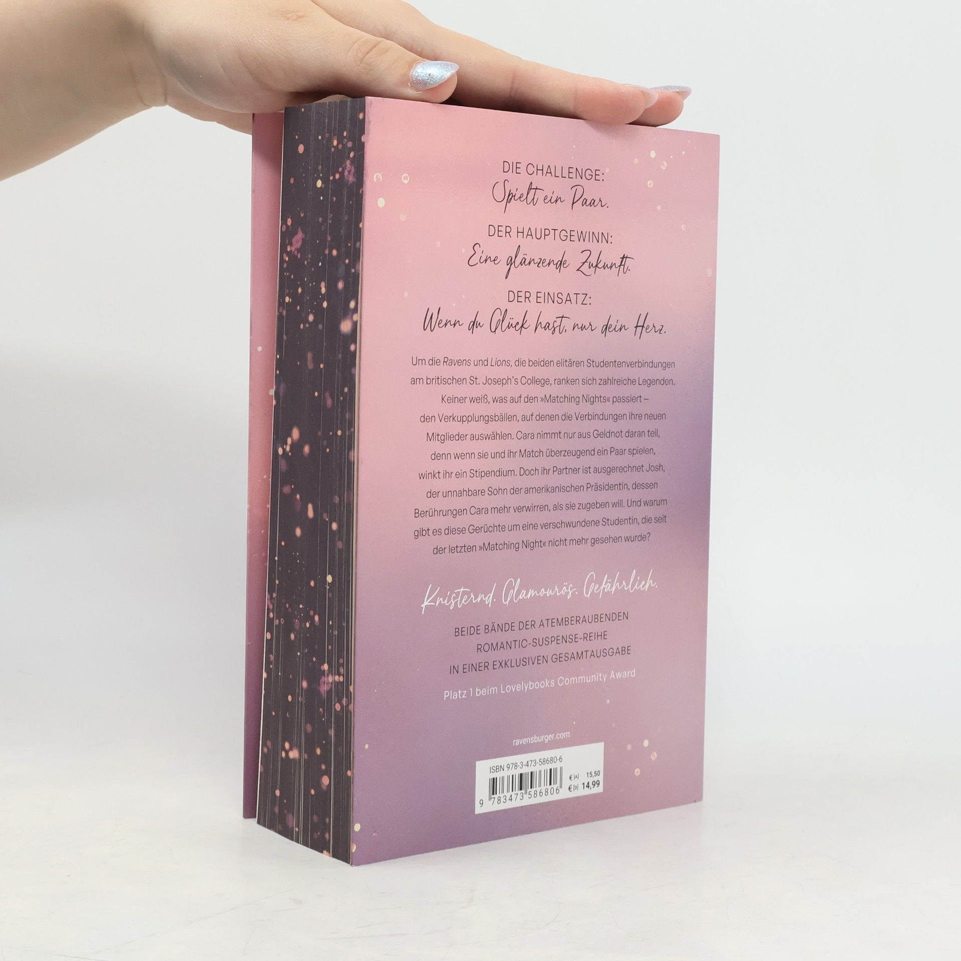 Stefanie Hasse Matching Night, Band 1 & 2: Küsst du den Feind? & Liebst du den Verräter? (Limitierte Ausgabe mit Farbschnitt Doppelband New Adult Romantic Suspense 1. Platz beim Lovelybooks Community Award)