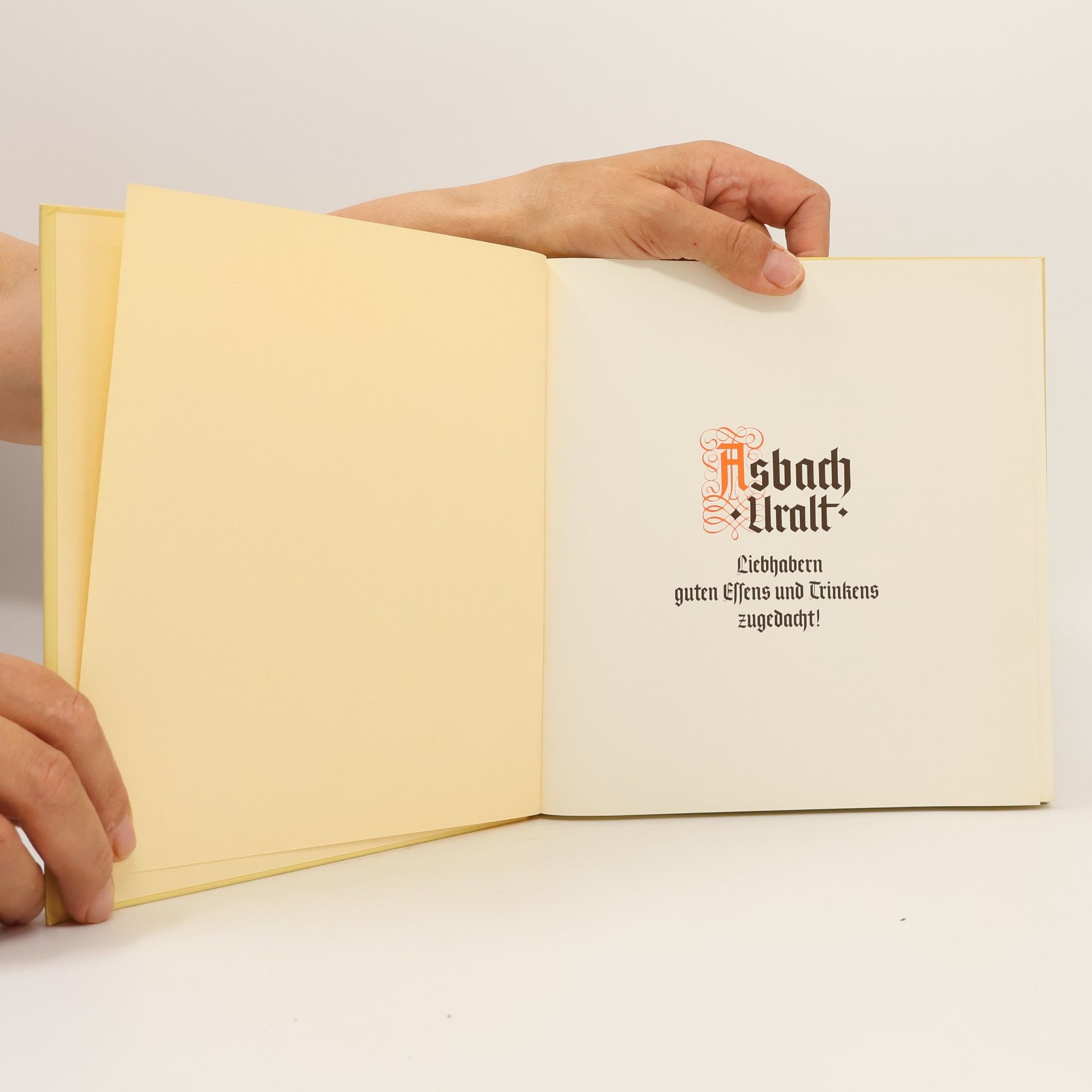 Various authors Liebhabern guten Essens und Trinkens zugedacht!