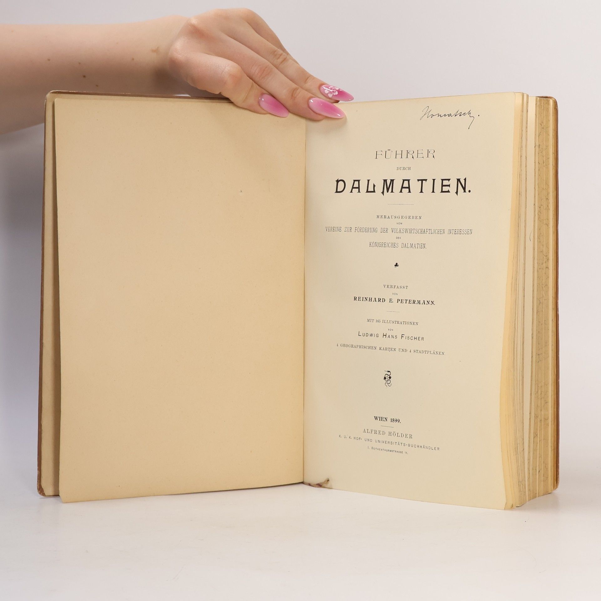 Reinhard E. Petermann Führer durch Dalmatien