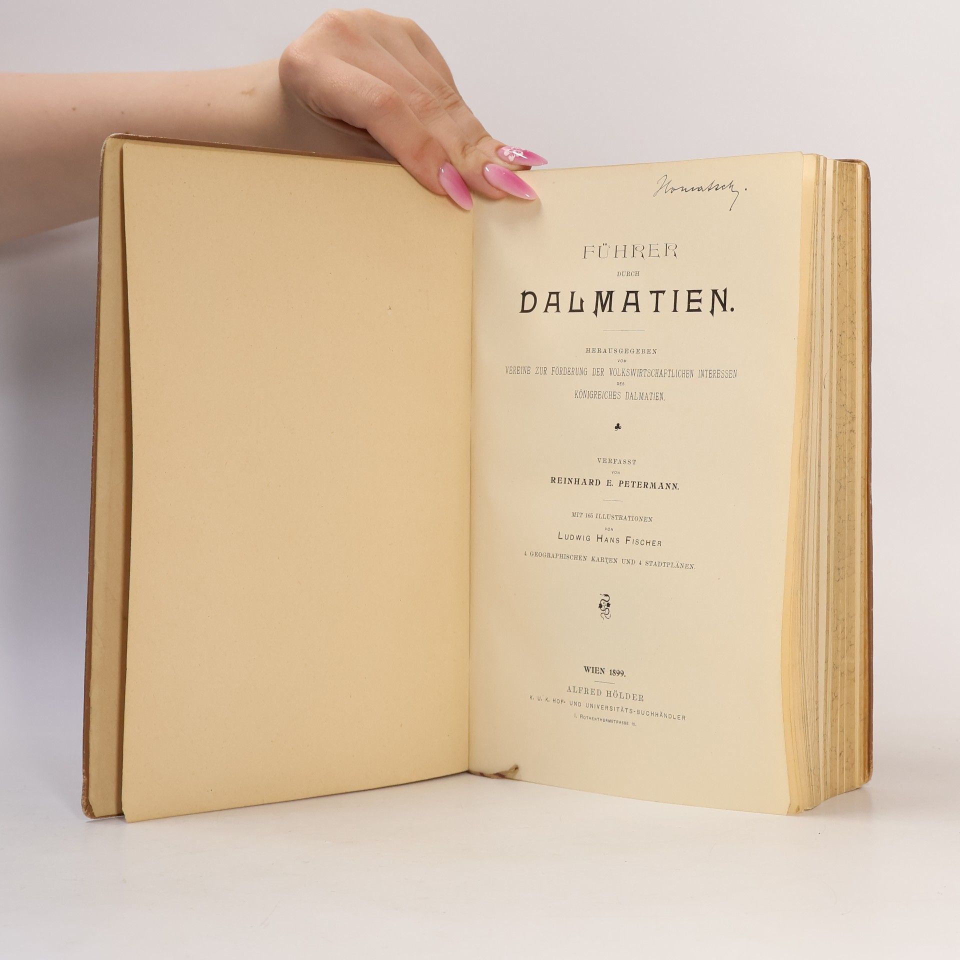 Reinhard E. Petermann Führer durch Dalmatien