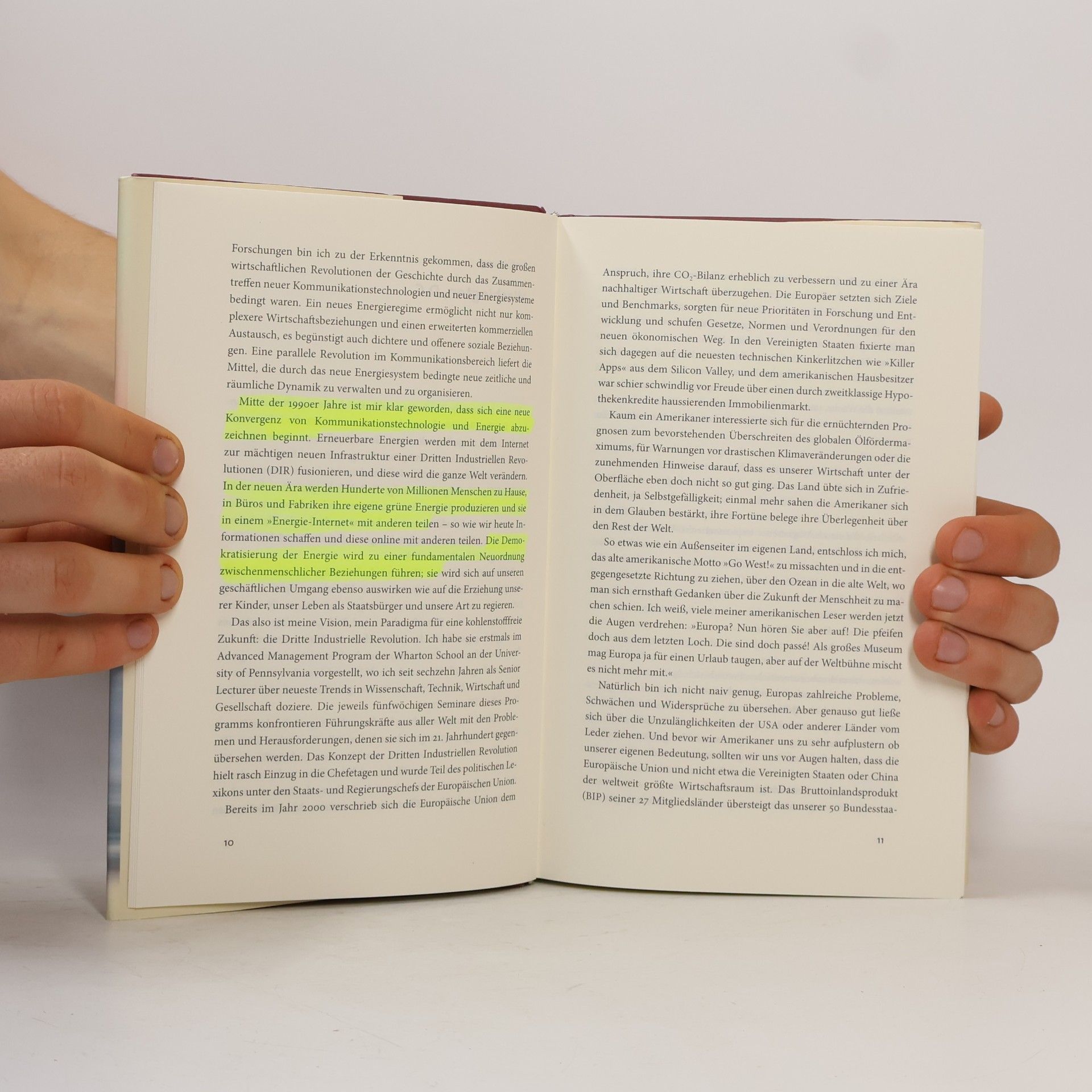 Jeremy Rifkin Die dritte industrielle Revolution