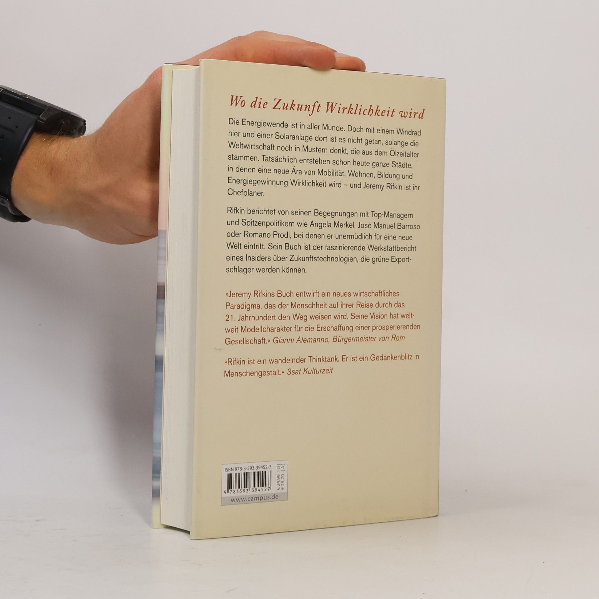 Jeremy Rifkin Die dritte industrielle Revolution