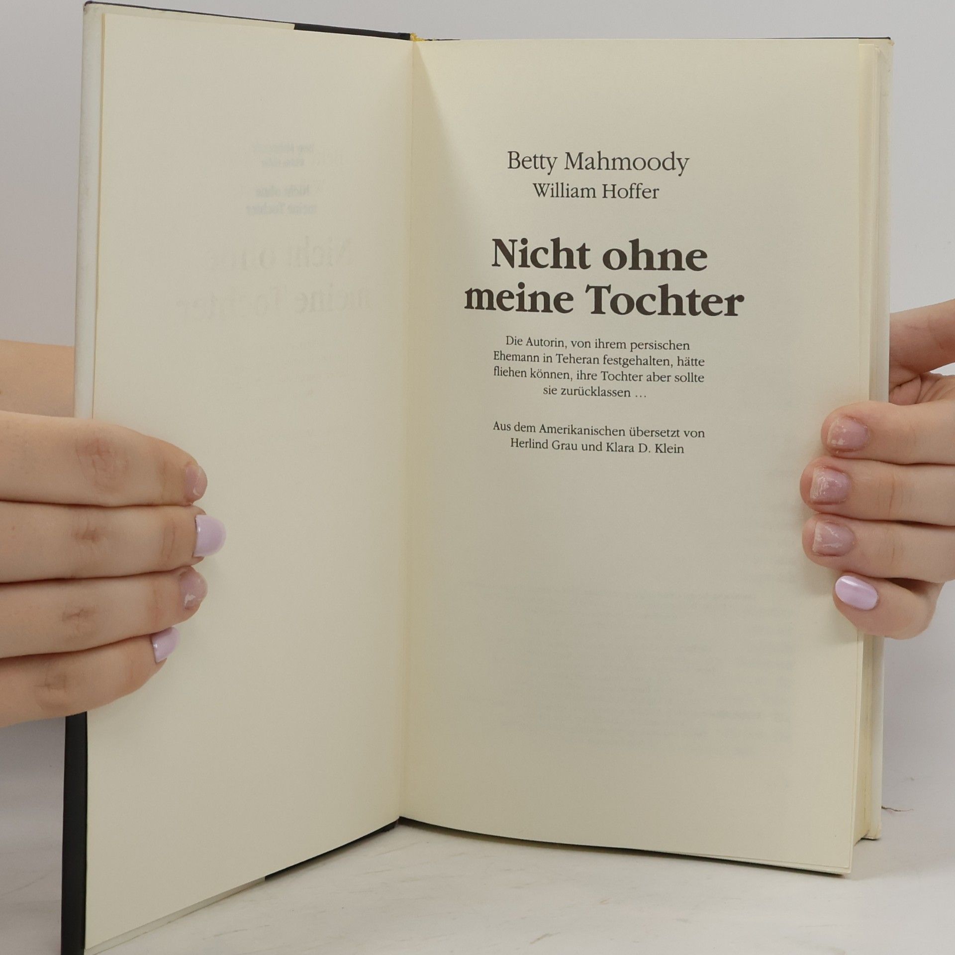 Betty Mahmoody Nicht ohne meine Tochter