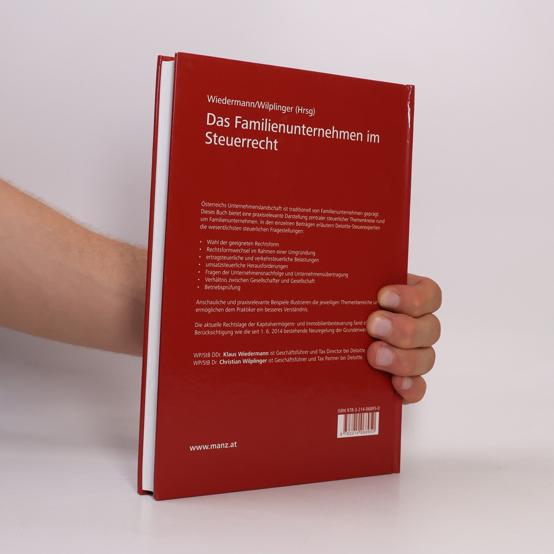 Klaus Wiedermann Das Familienunternehmen im Steuerrecht
