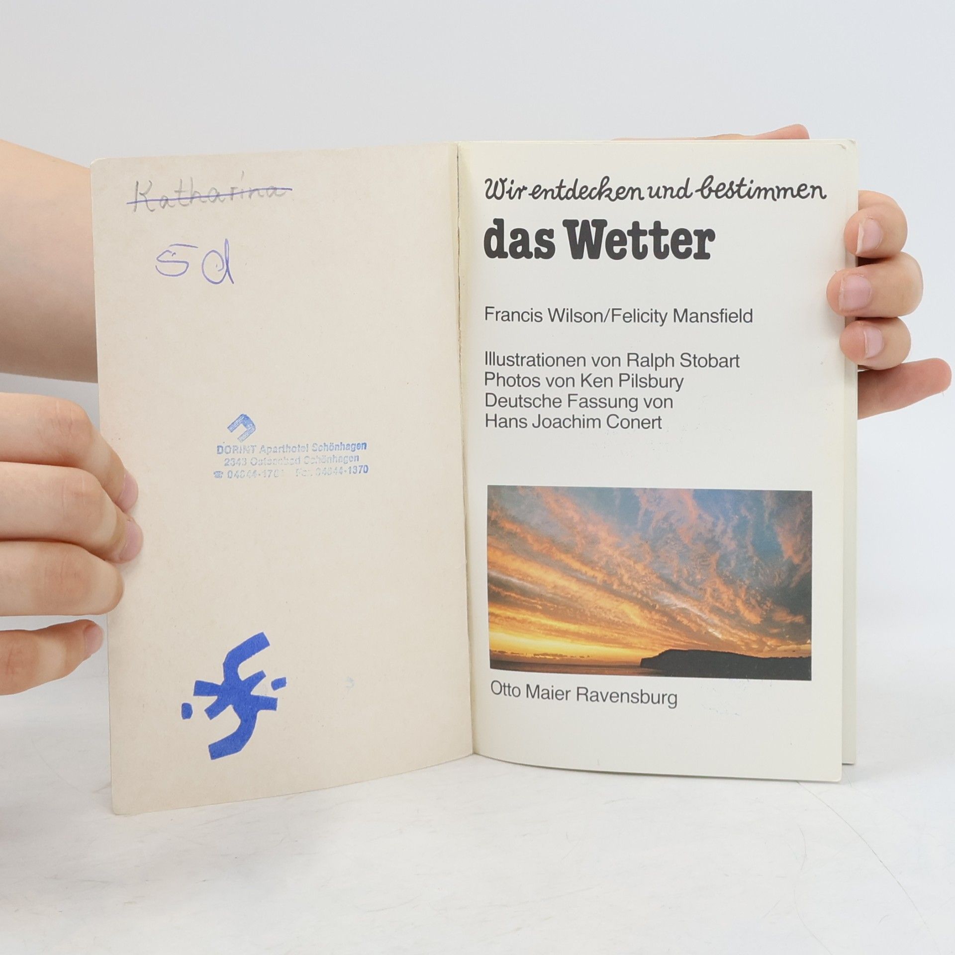 Various authors Wir entdecken und bestimmen. Das Wetter