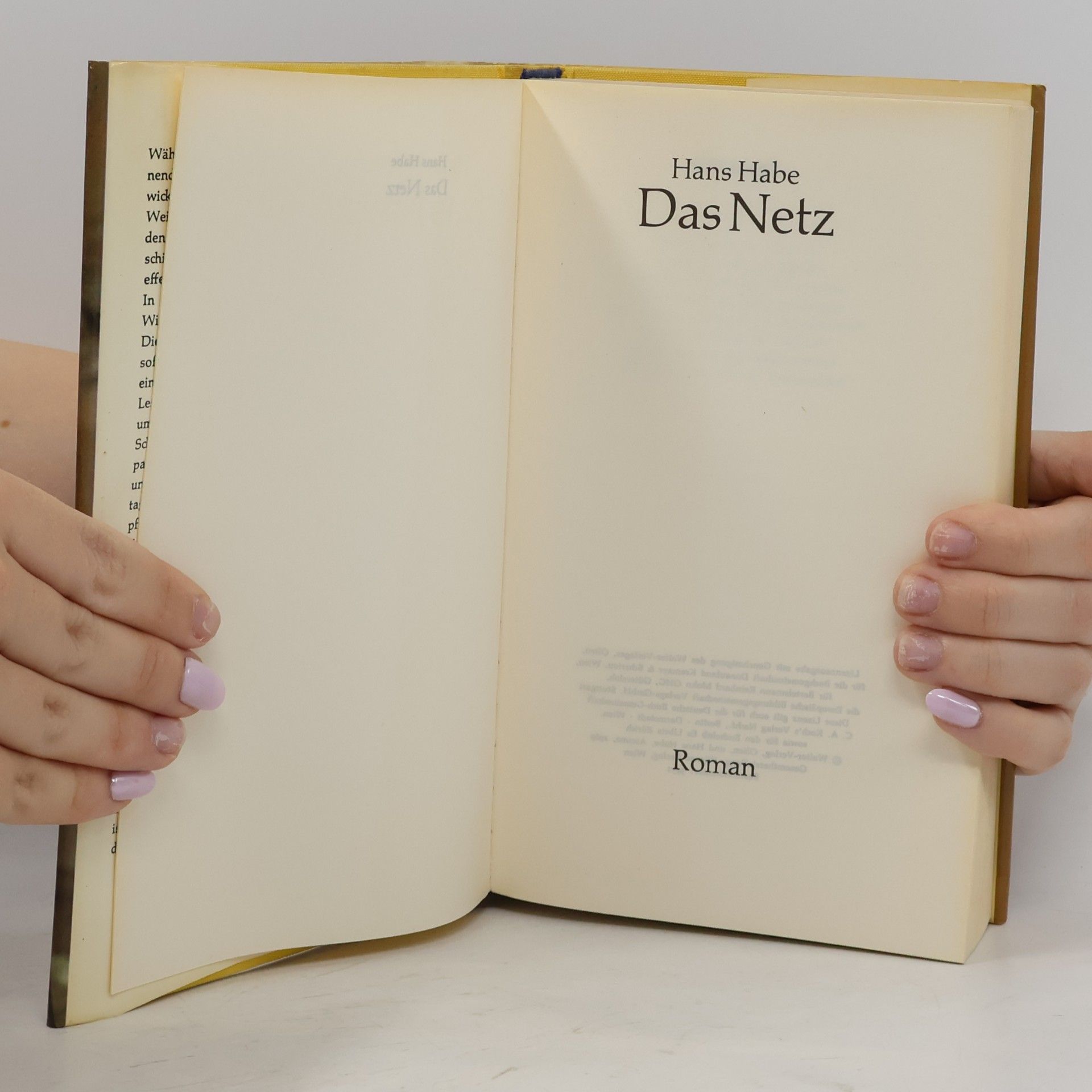 Hans Habe Das Netz