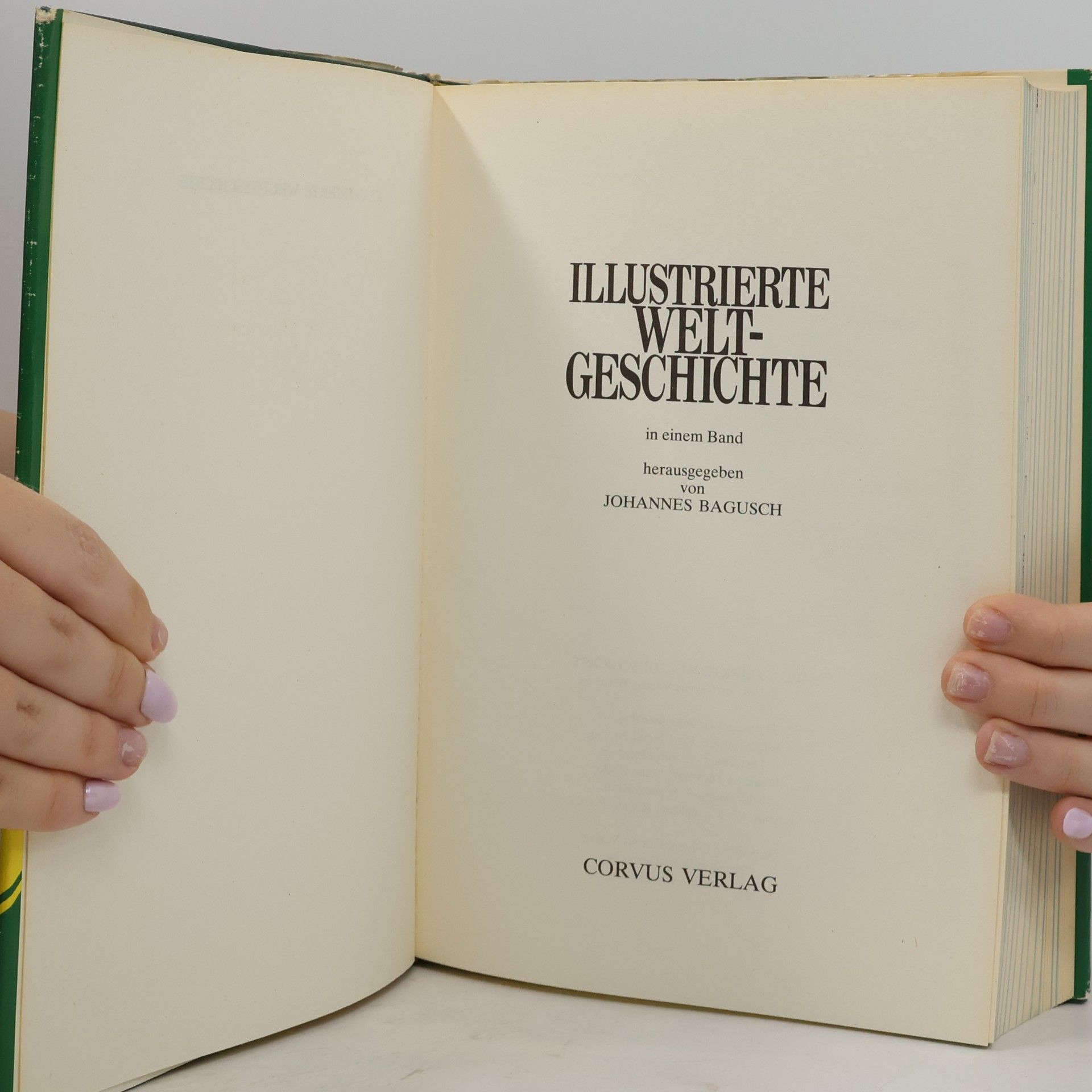 Johannes Bagusch Illustrierte Welt-Geschichte