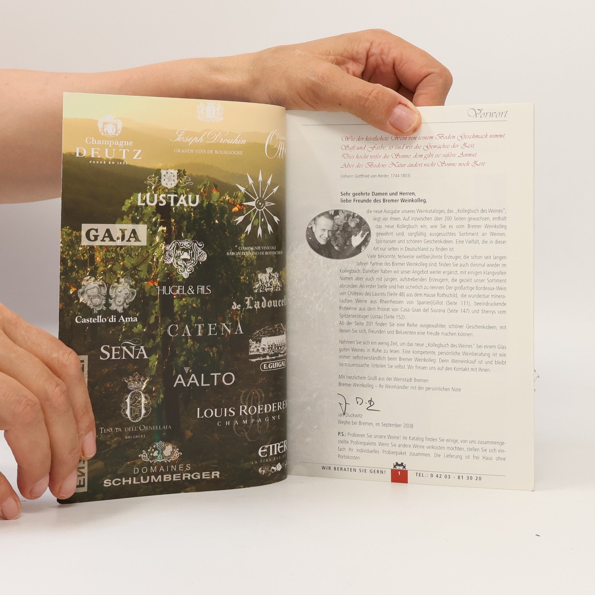 Autorenkollektiv Kollegbuch des Weines 2008/2009