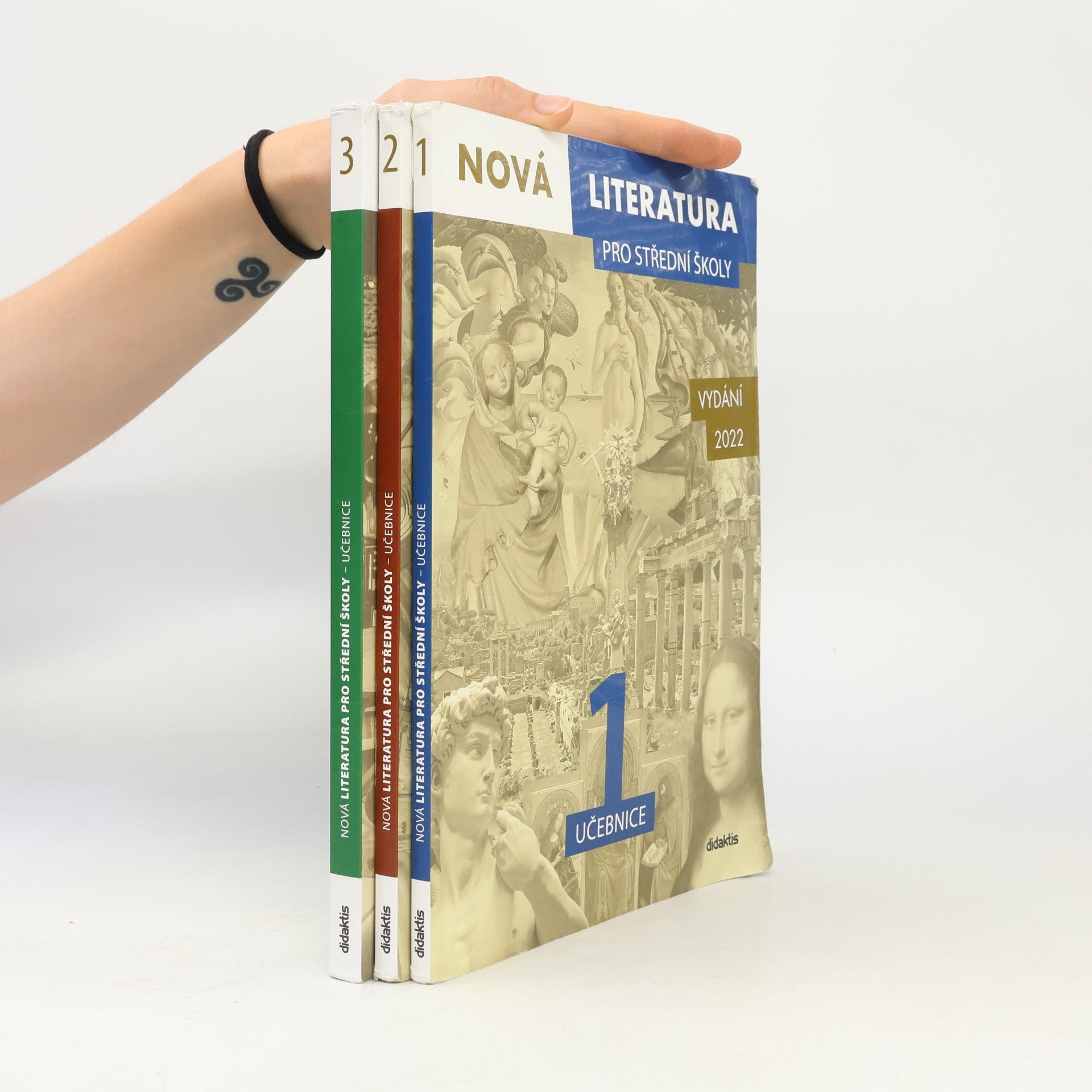 Lukáš Borovička Nová literatura pro střední školy. Učebnice 1