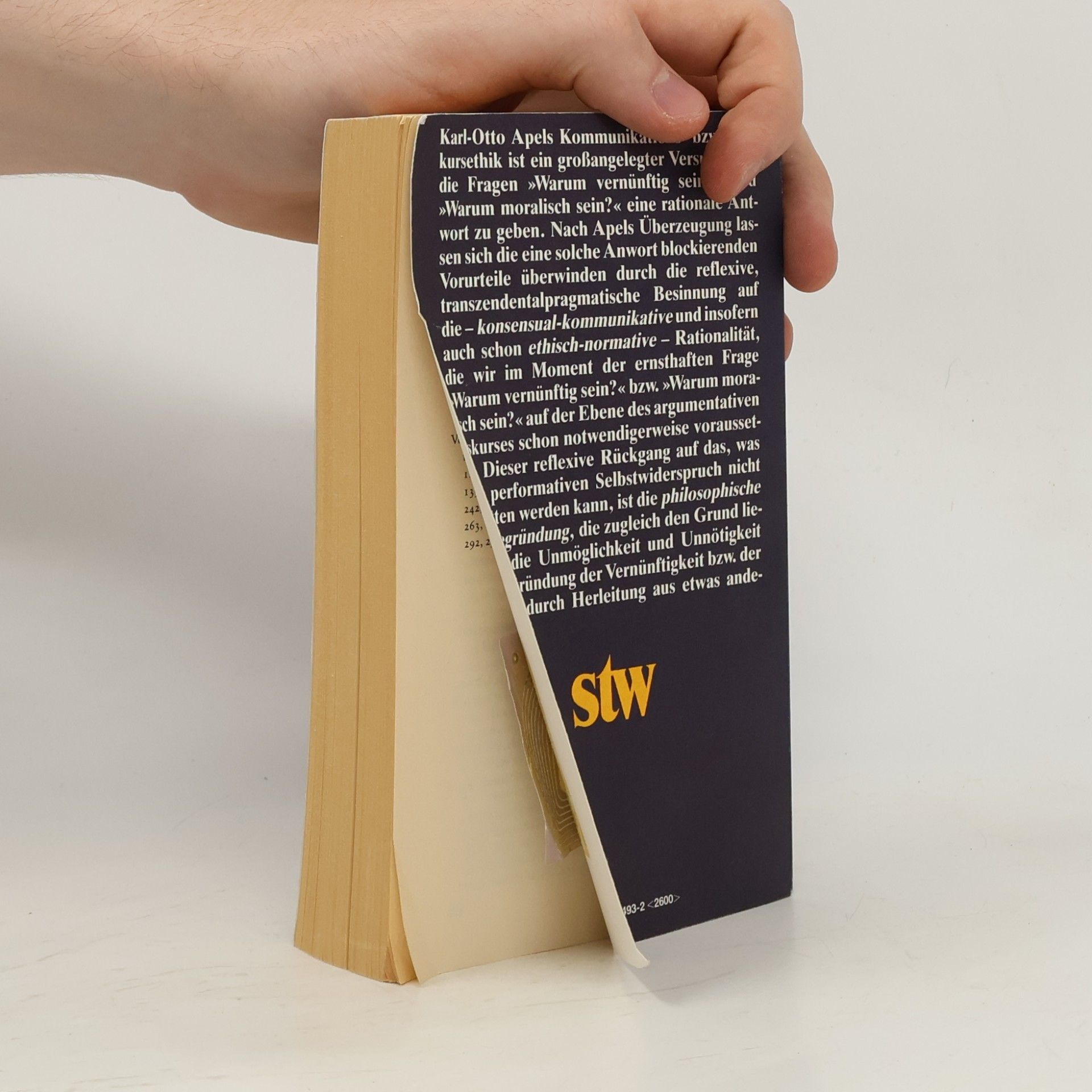 Karl-Otto Apel Suhrkamp Taschenbuch Wissenschaft - 893: Diskurs und Verantwortung