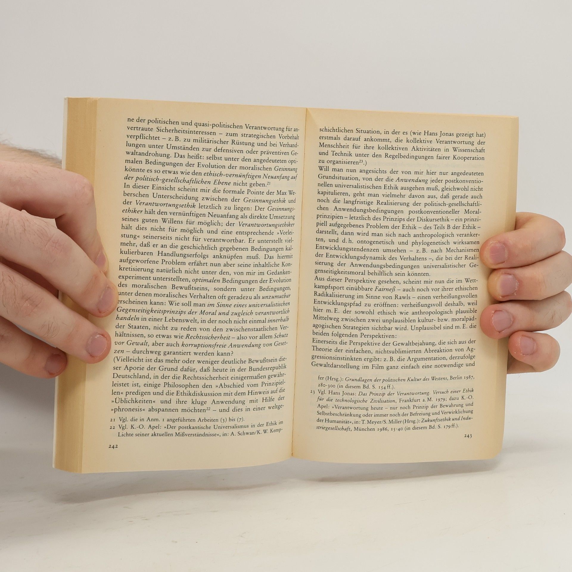 Karl-Otto Apel Suhrkamp Taschenbuch Wissenschaft - 893: Diskurs und Verantwortung