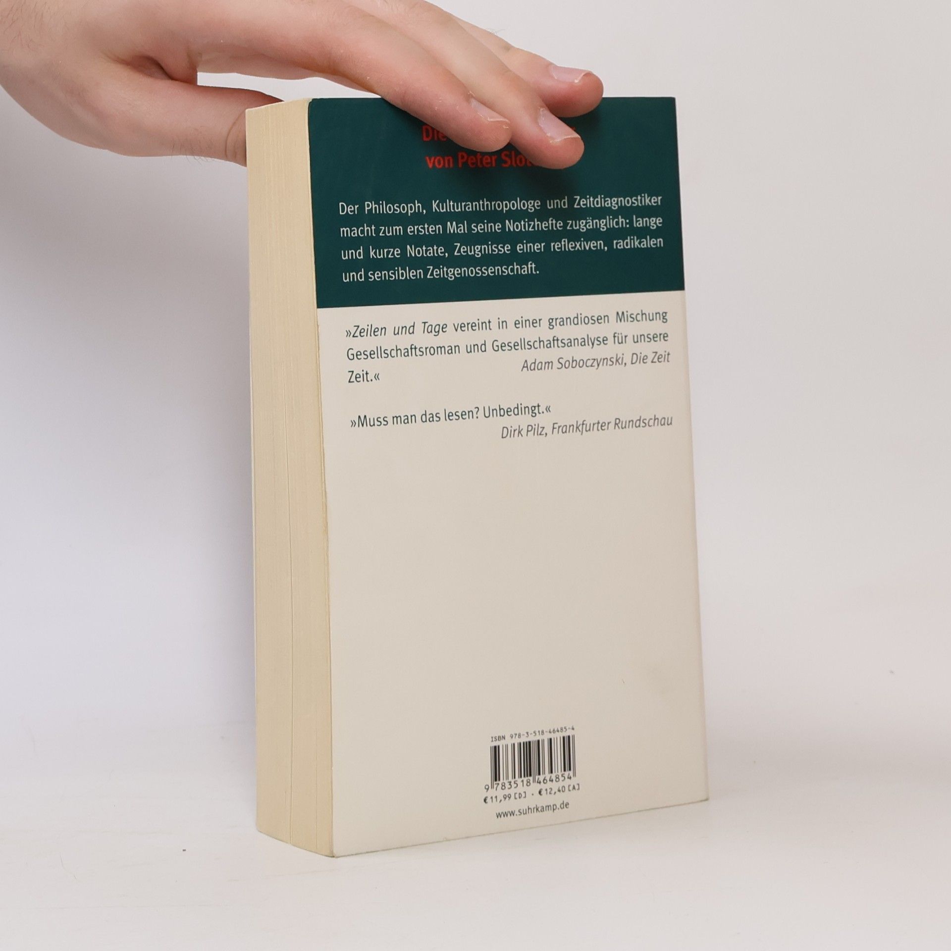 Peter Sloterdijk Zeilen und Tage