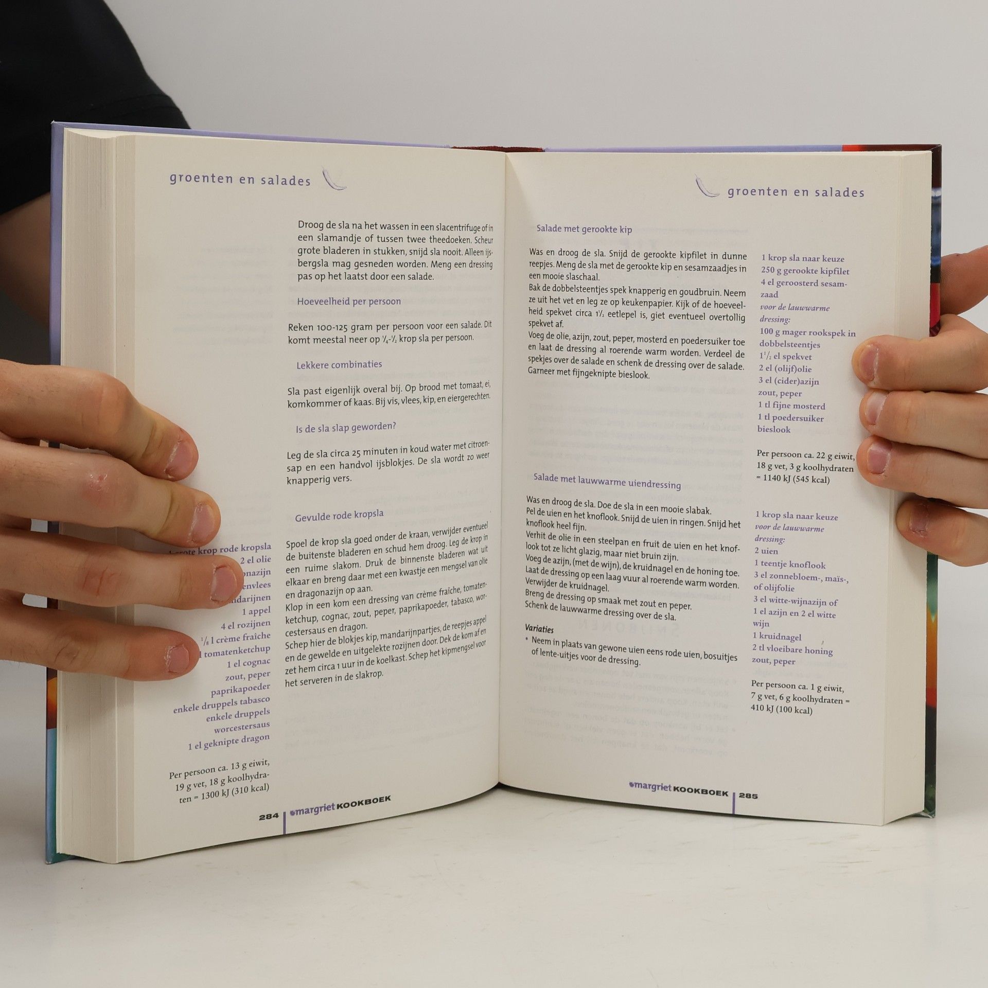 Sonja van de Rhoer Margriet kookboek