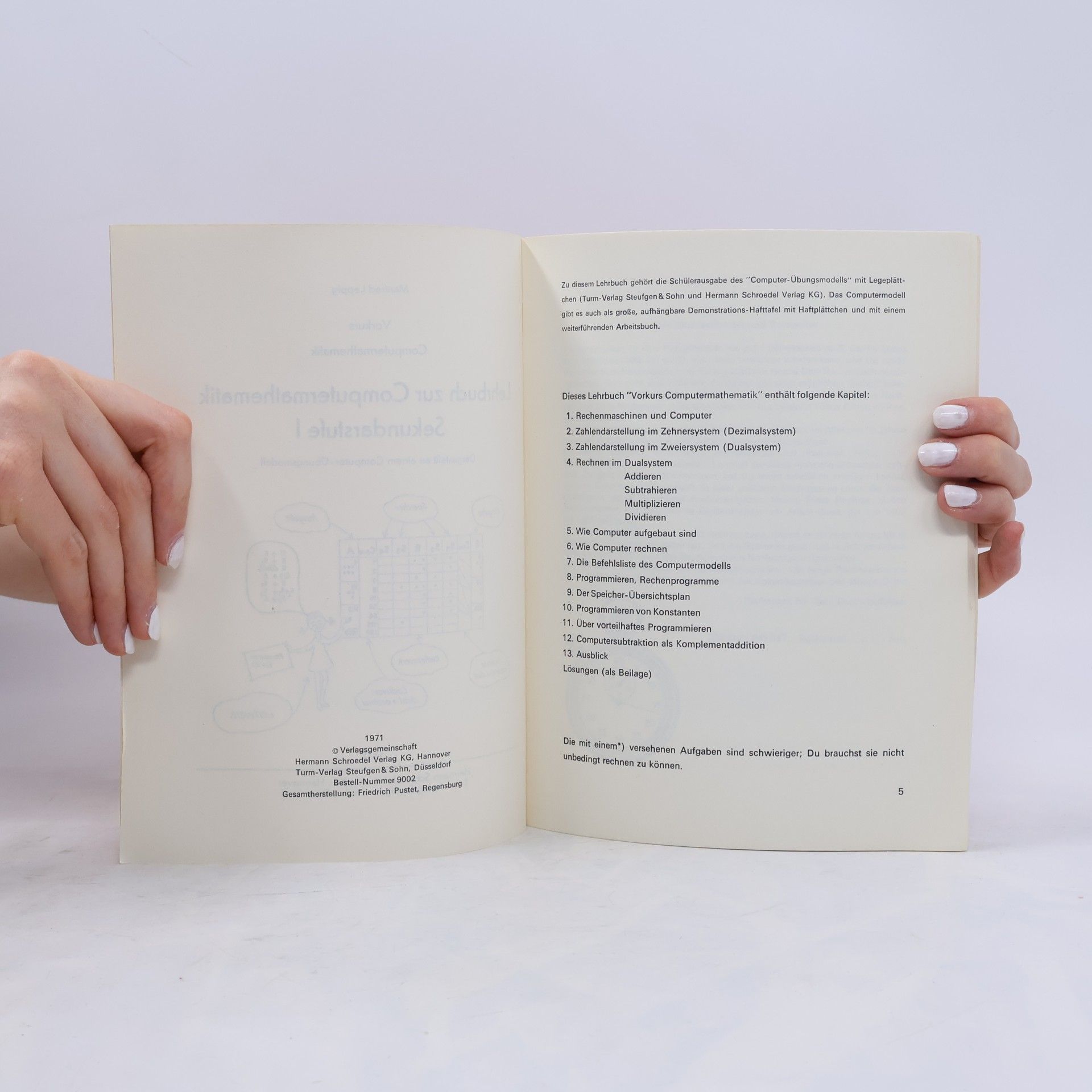 Various authors Lehrbuch zur Computermathematik