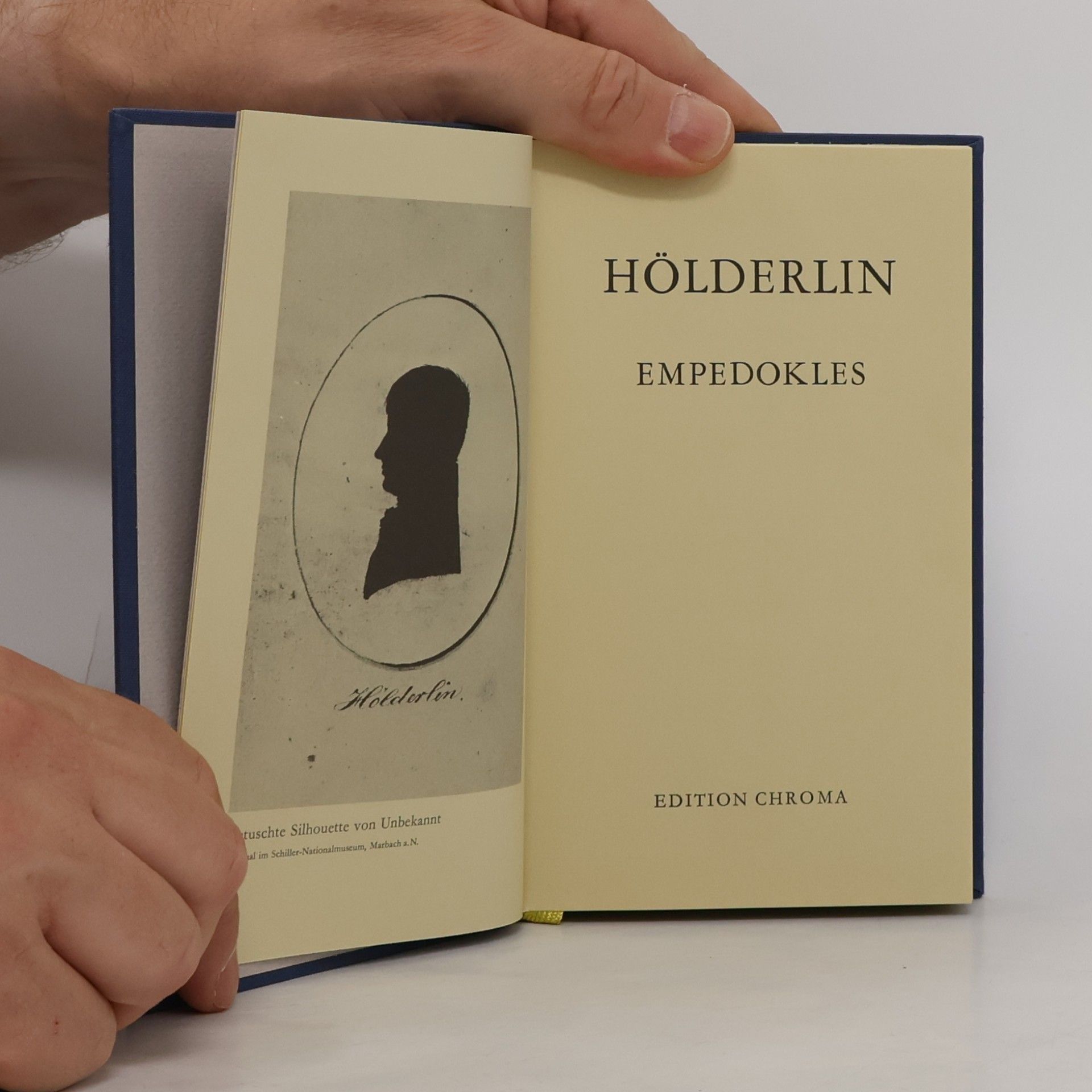Friedrich Hölderlin Empedokles