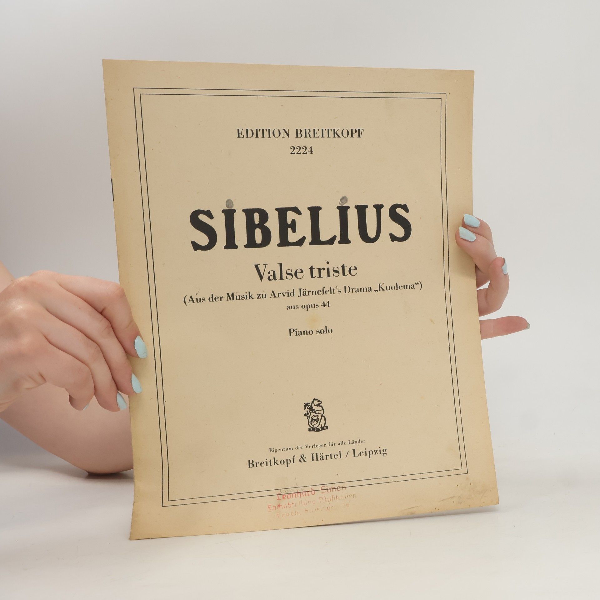 Collectif d'auteurs Sibelius