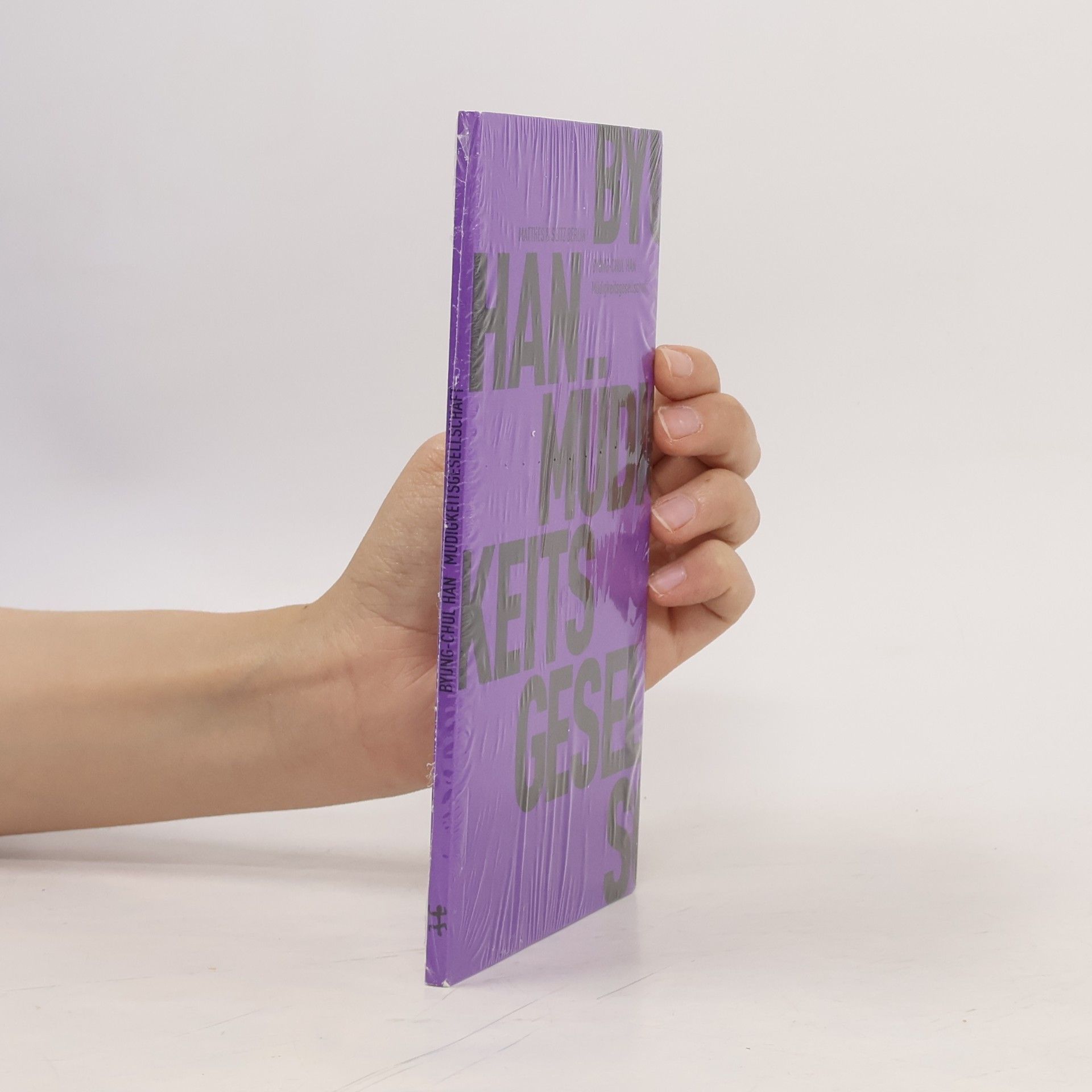 Byung-Chul Han Müdigkeitsgesellschaft
