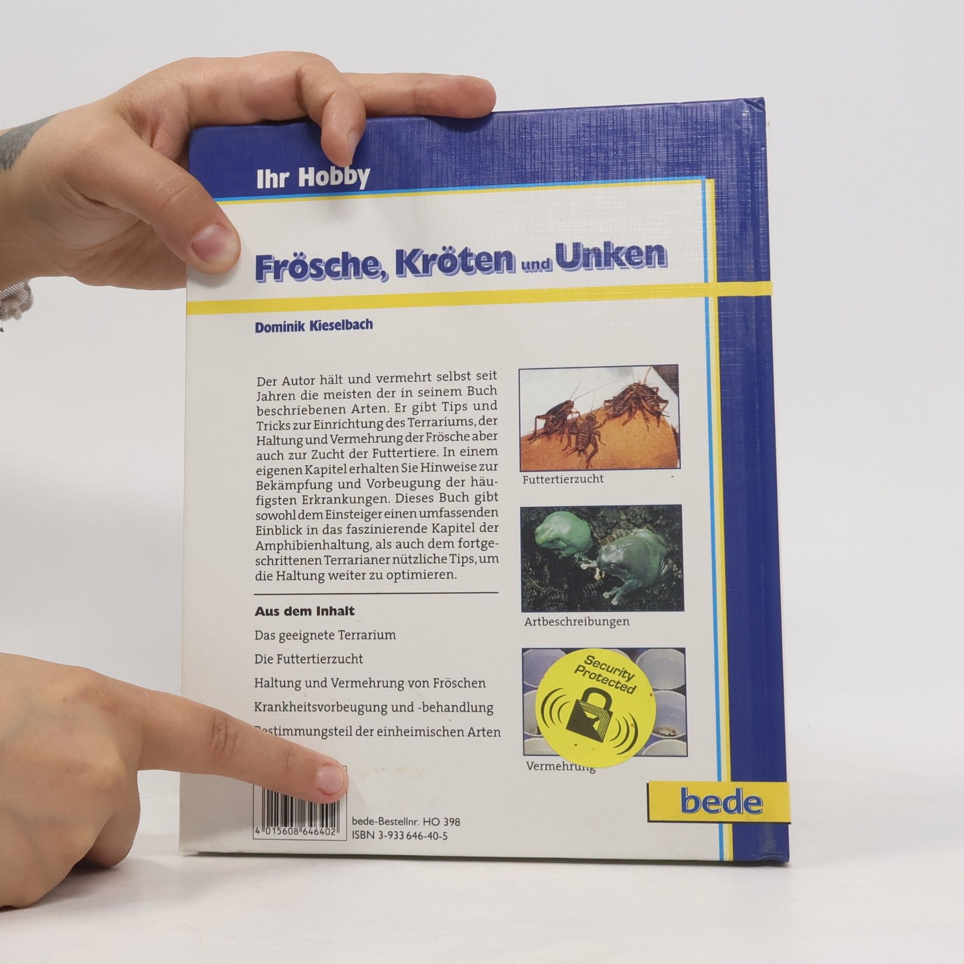 Dominik Kieselbach Frösche, Kröten und Unken