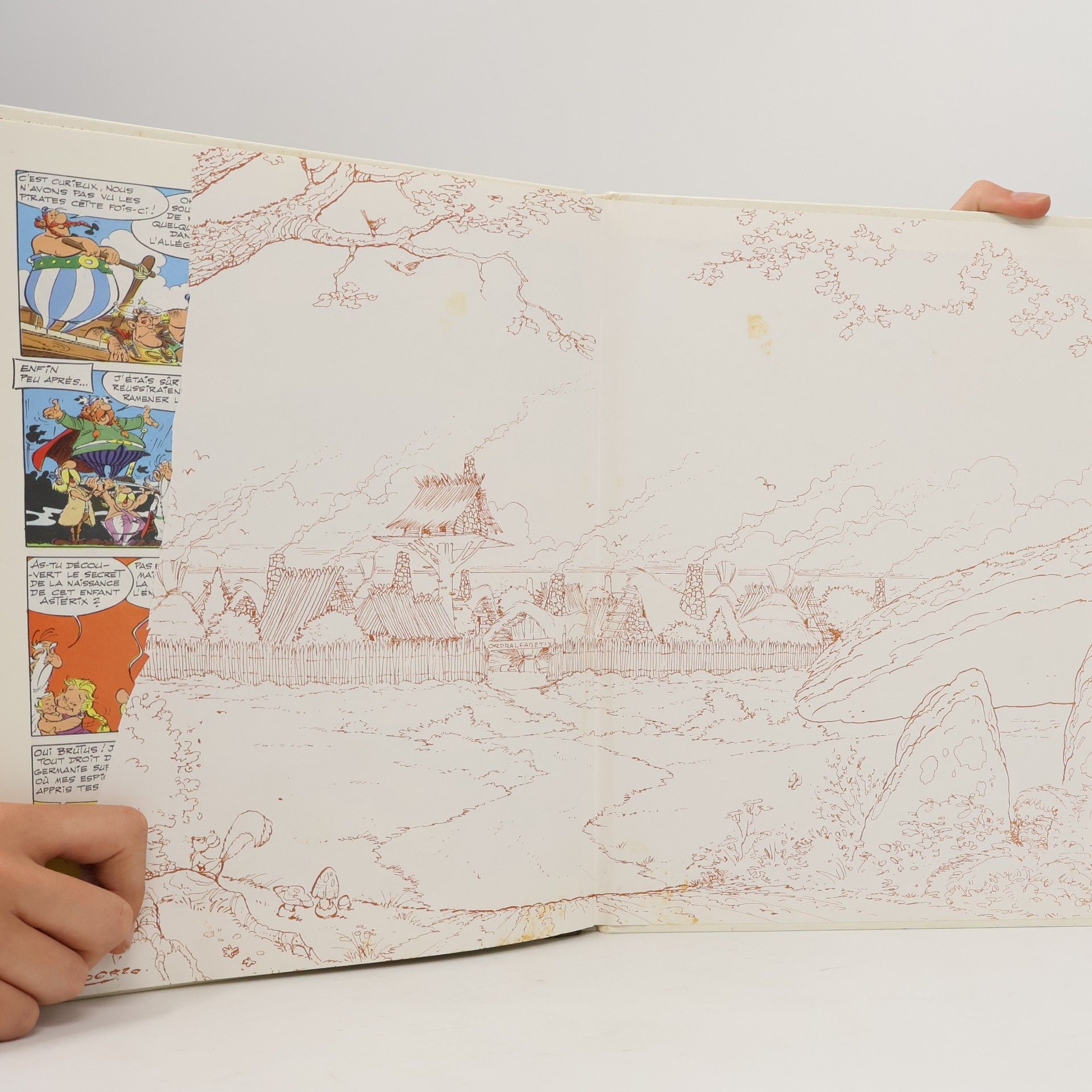 Albert Uderzo Asterix - Le fils d' Asterix. Der Sohn des Asterix, französische Ausgabe