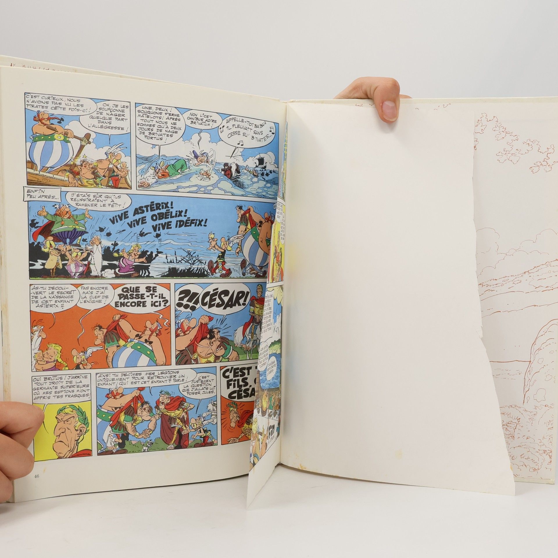 Albert Uderzo Asterix - Le fils d' Asterix. Der Sohn des Asterix, französische Ausgabe