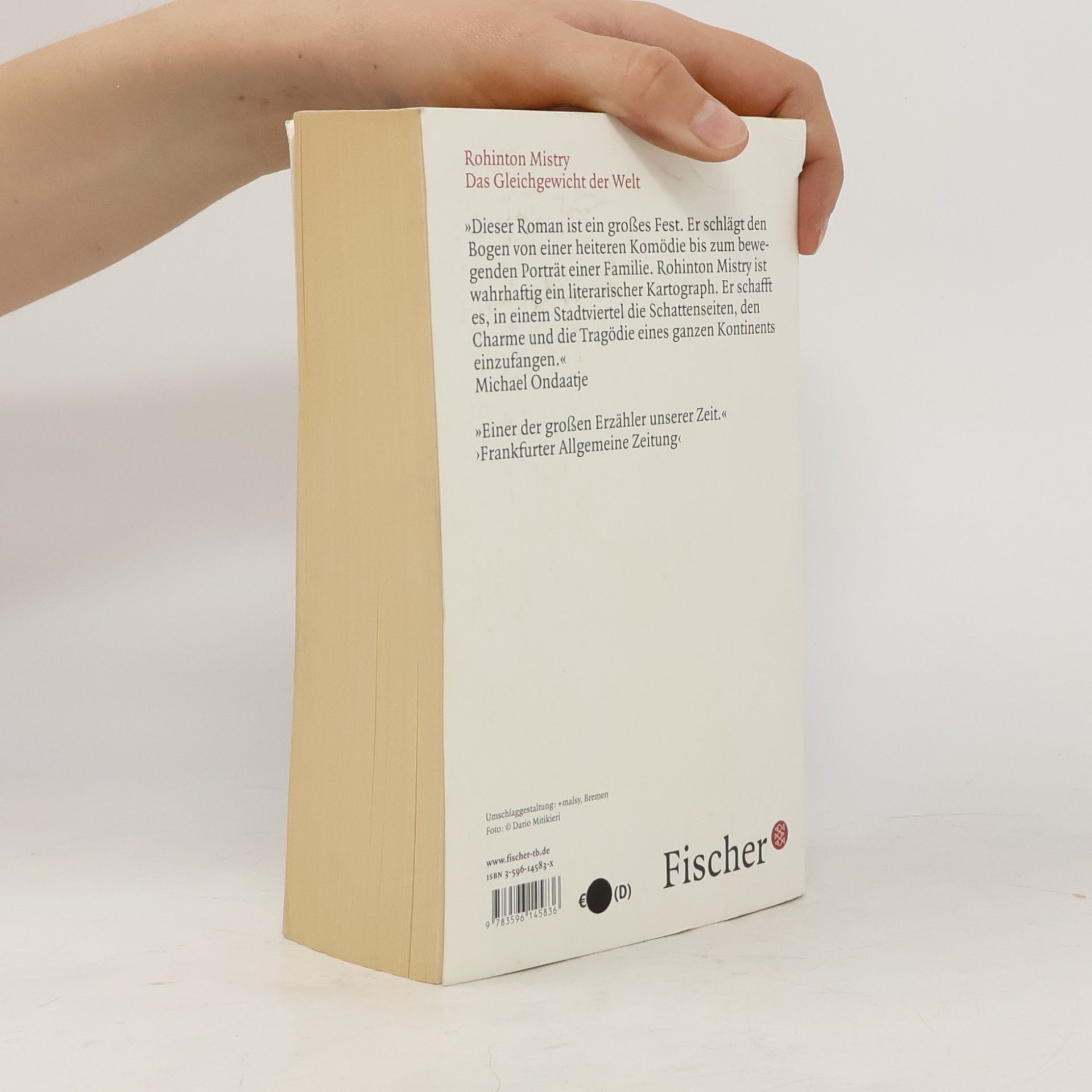 Rohinton Mistry Das Gleichgewicht der Welt