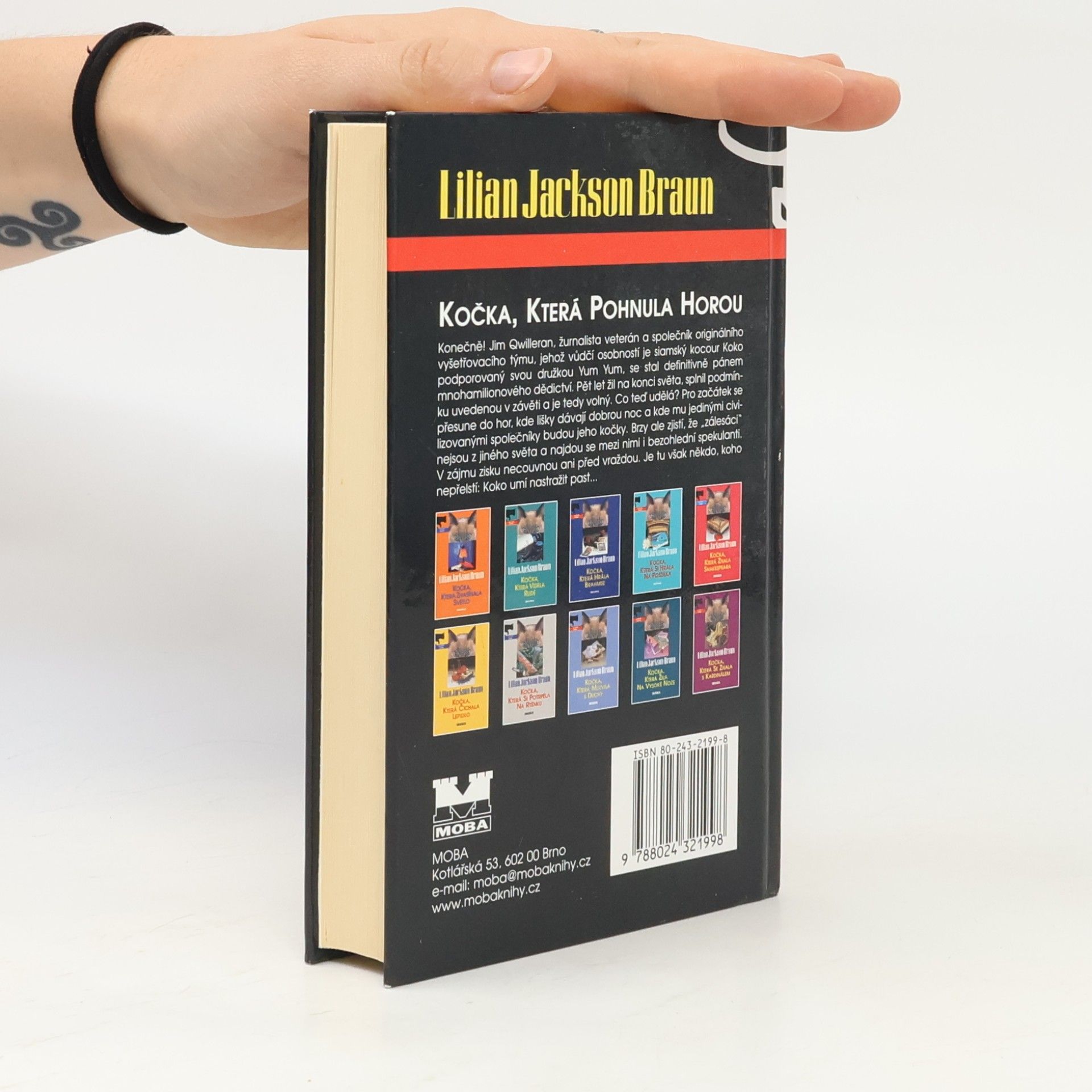Lilian Jackson Braun Kočka, která pohnula horou