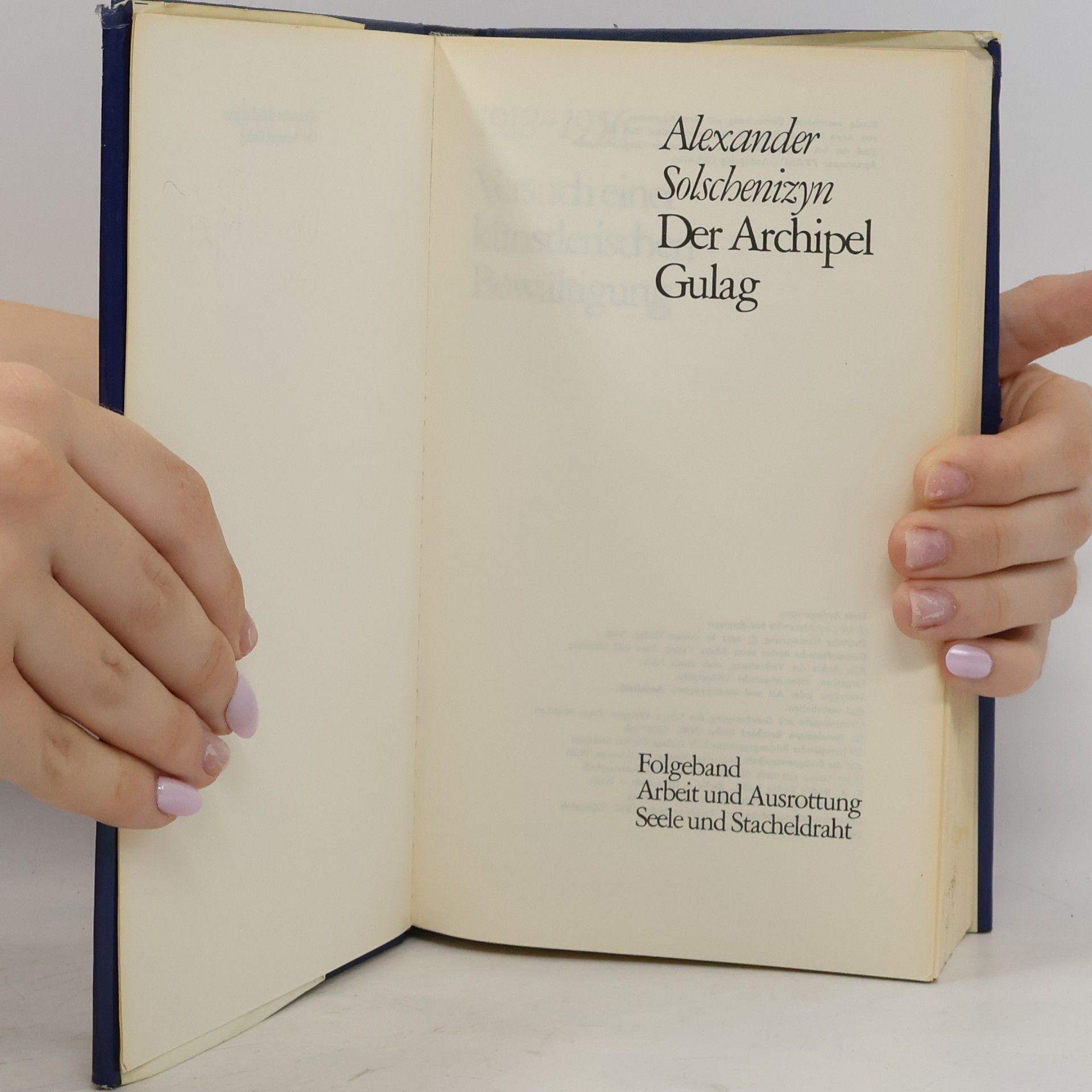 Aleksandr Solzhenitsyn Der Archipel Gulag