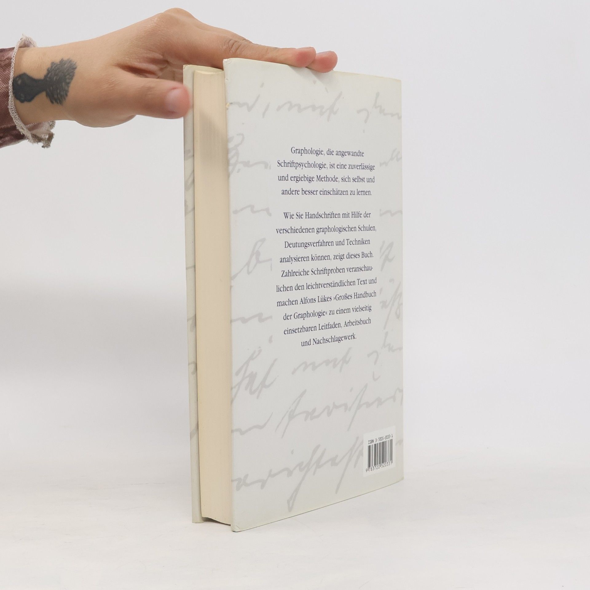 Alfons Lüke Das große Handbuch der Graphologie