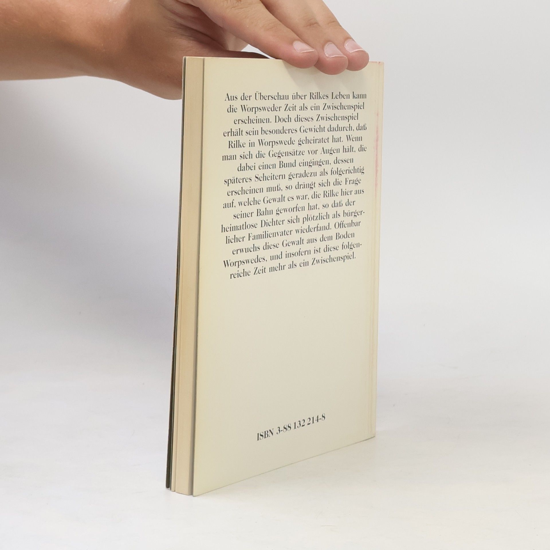 Helmut Naumann Rainer Maria Rilke und Worpswede