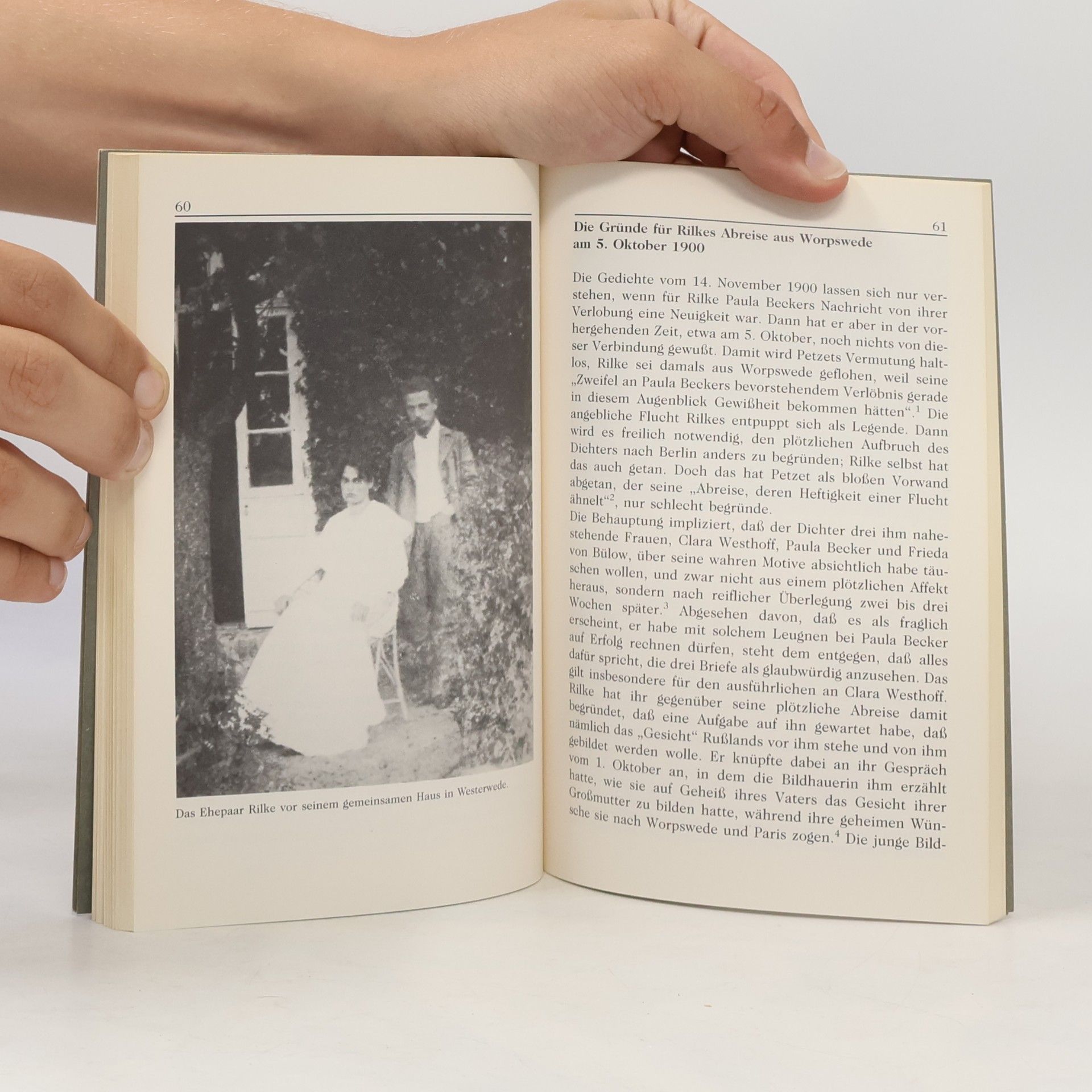 Helmut Naumann Rainer Maria Rilke und Worpswede