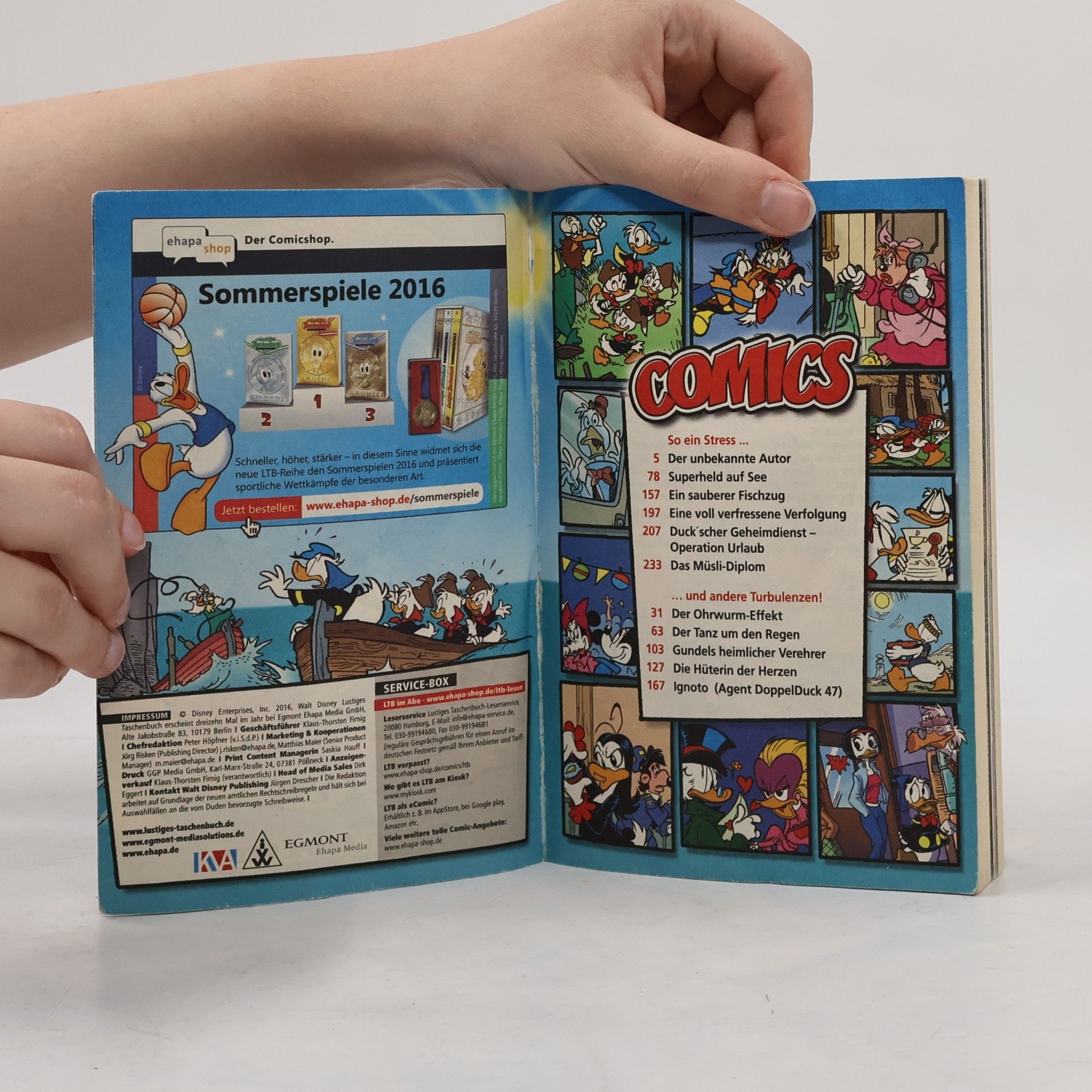 Walt Disney Lustiges Taschenbuch 483. So ein Stress!