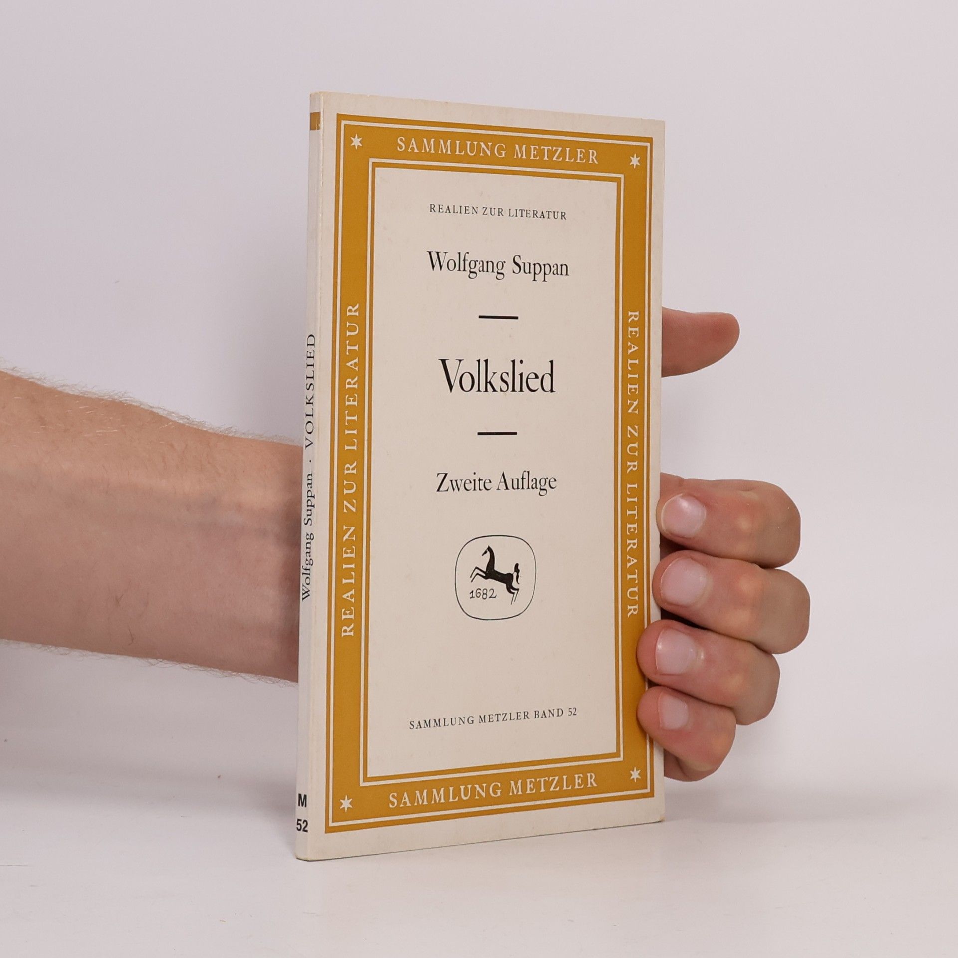 Wolfgang Suppan Volkslied - Zweite Auflage