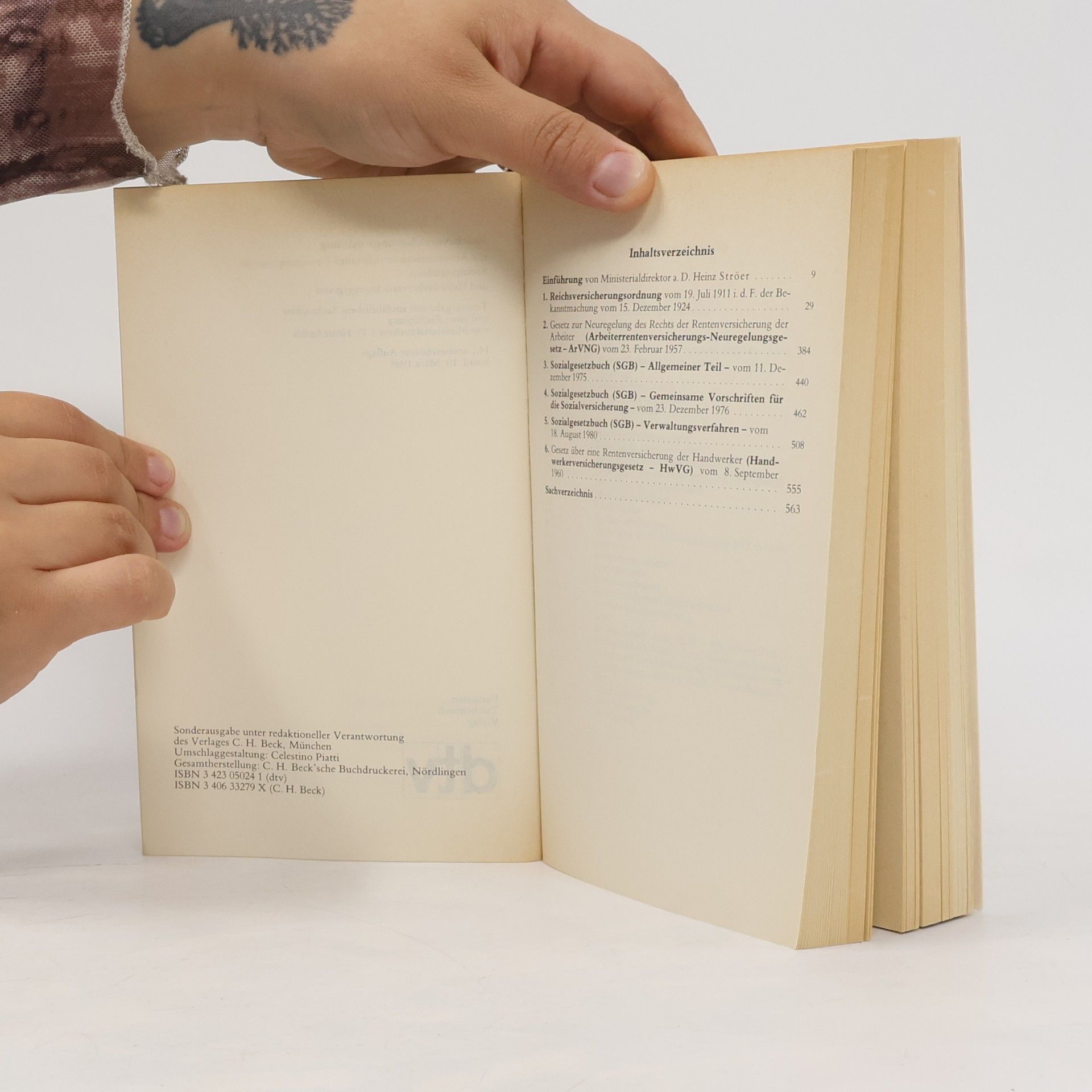 Collectif d'auteurs Reichsversicherungsordnung. Sozialgesetzbuch