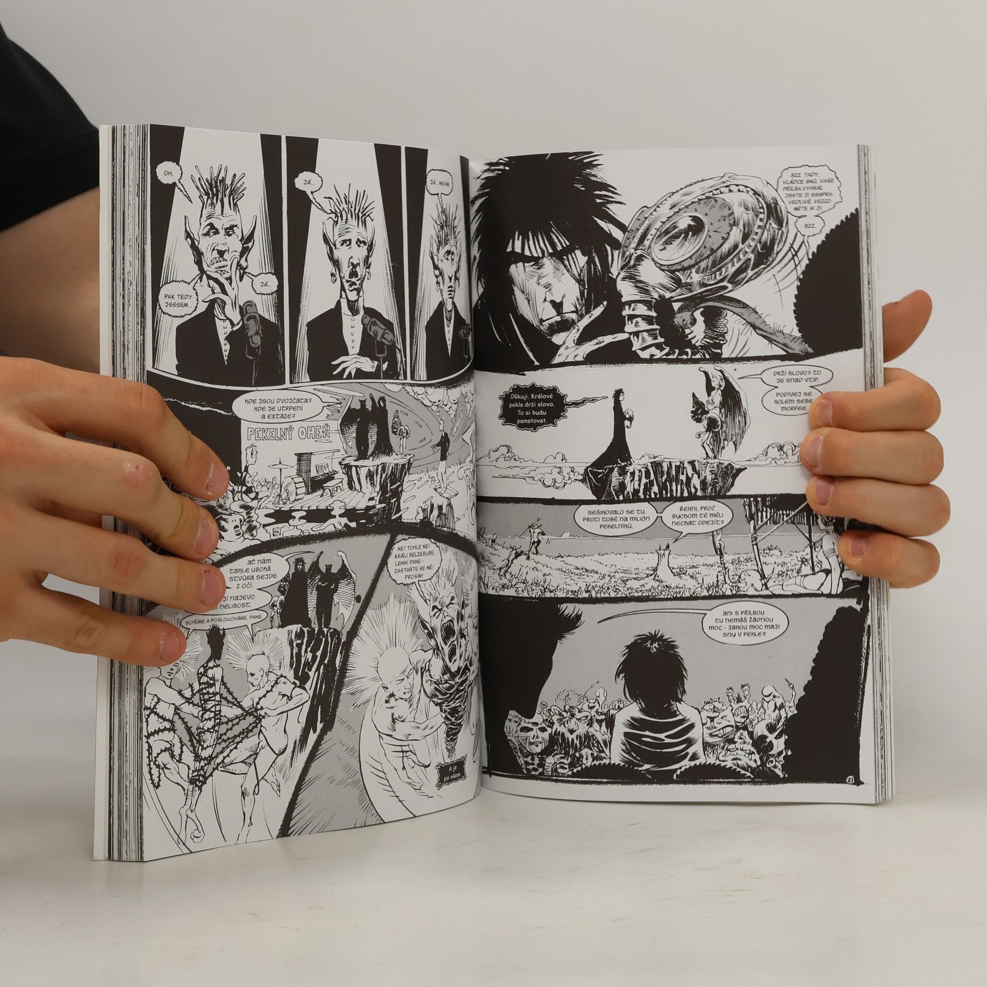 Neil Gaiman Sandman: Preludia a nokturna