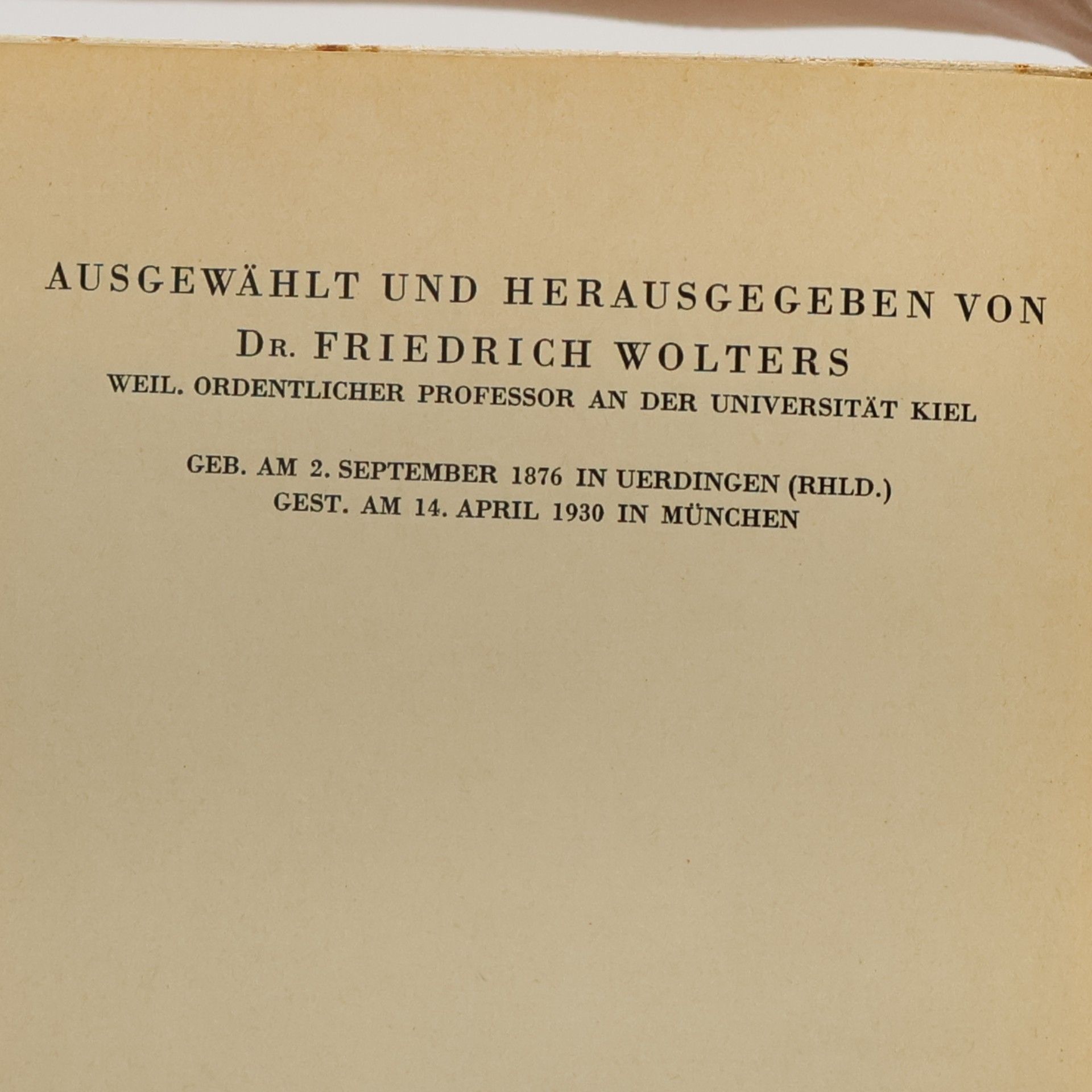 Stefan George Gedichte