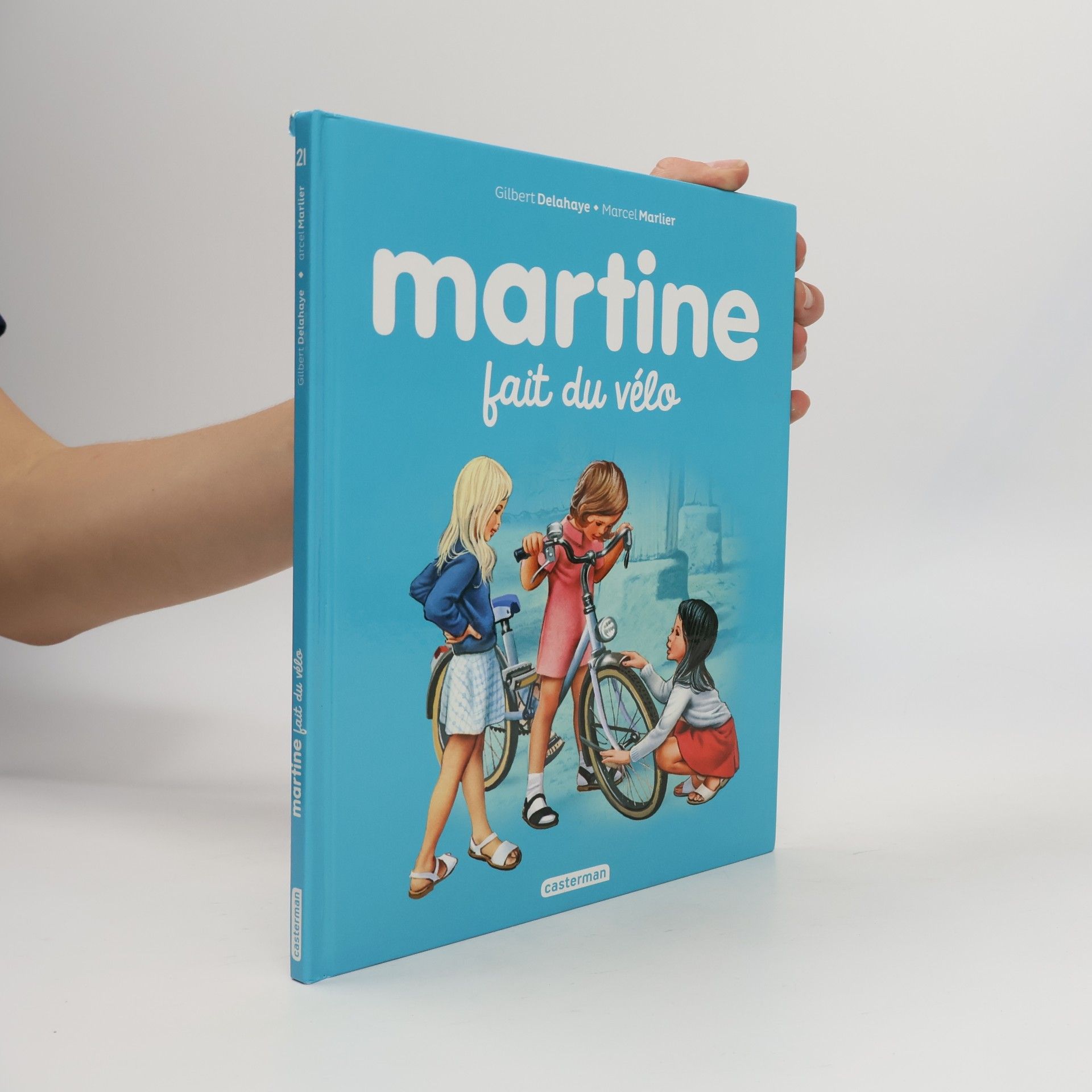 Gilbert Delahaye Martine fait du vélo