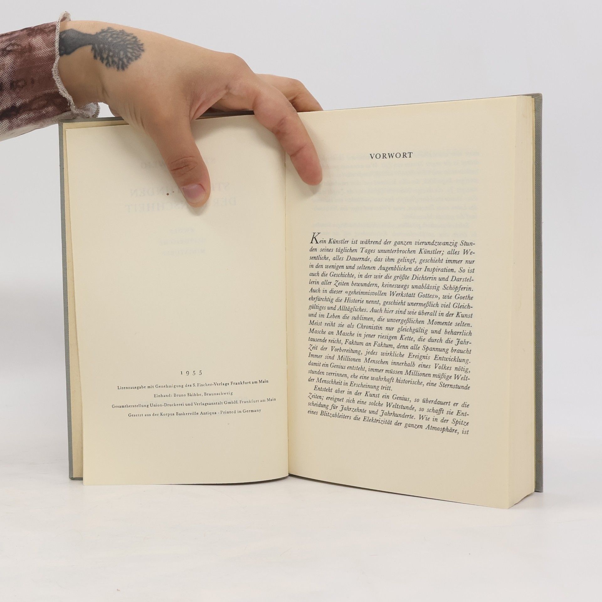 Stefan Zweig Sternstunden der Menschheit