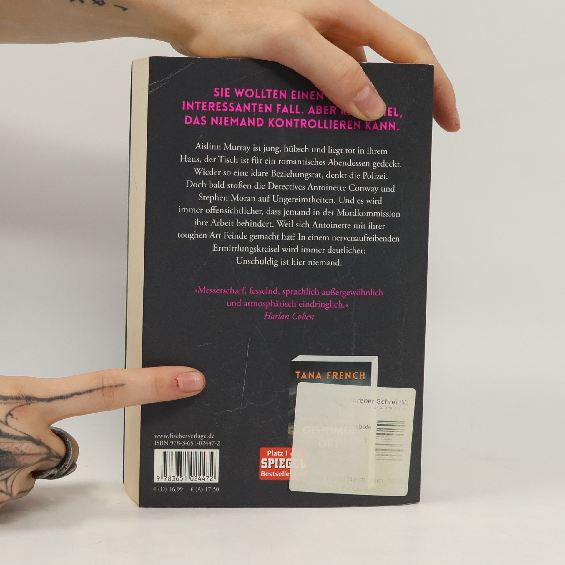 Tana French Gefrorener Schrei