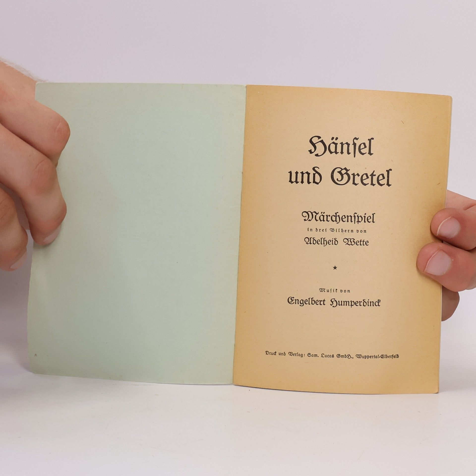 Engelbert Humperdinck Hänsel und Gretel