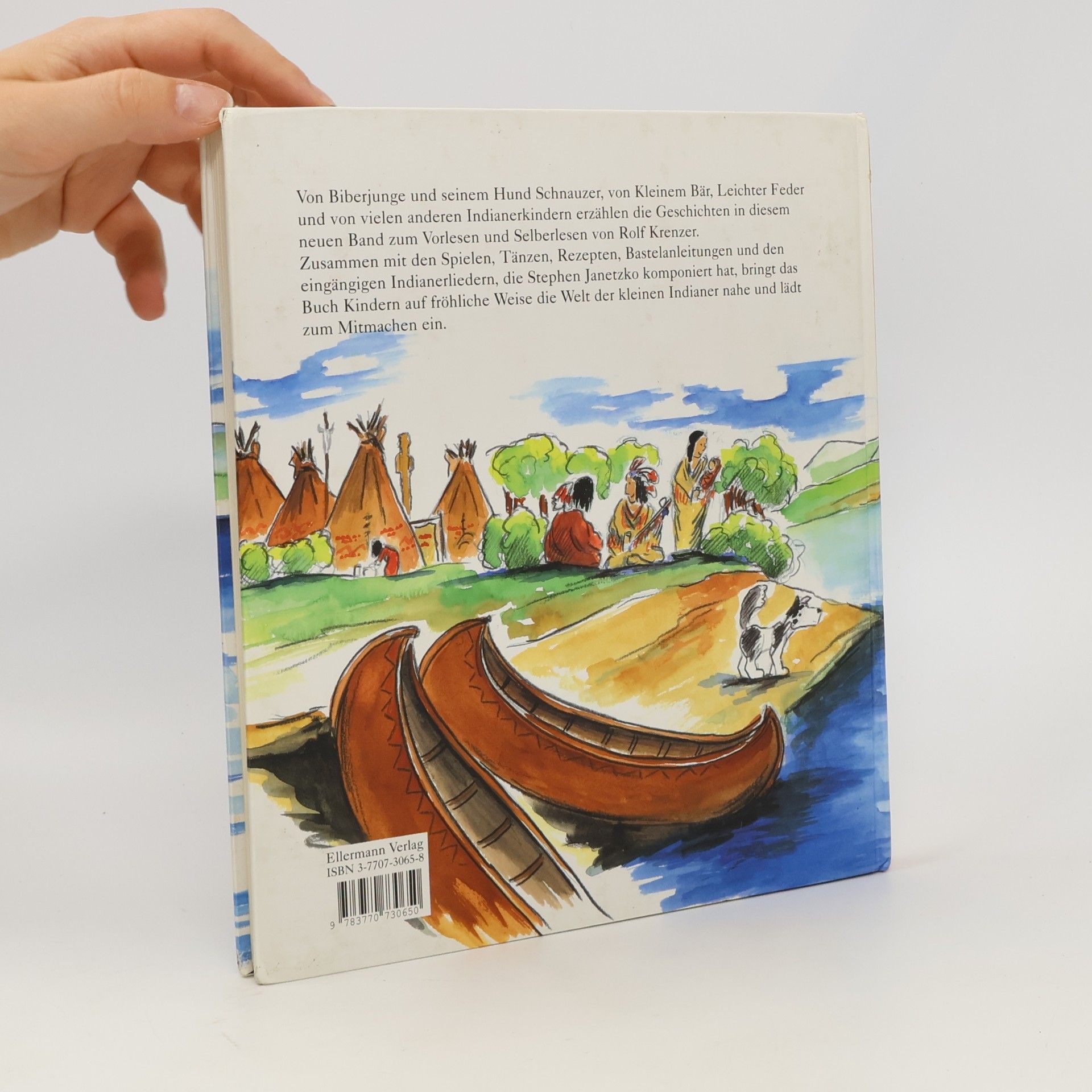 Rolf Krenzer Das große Buch von den kleinen Indianern