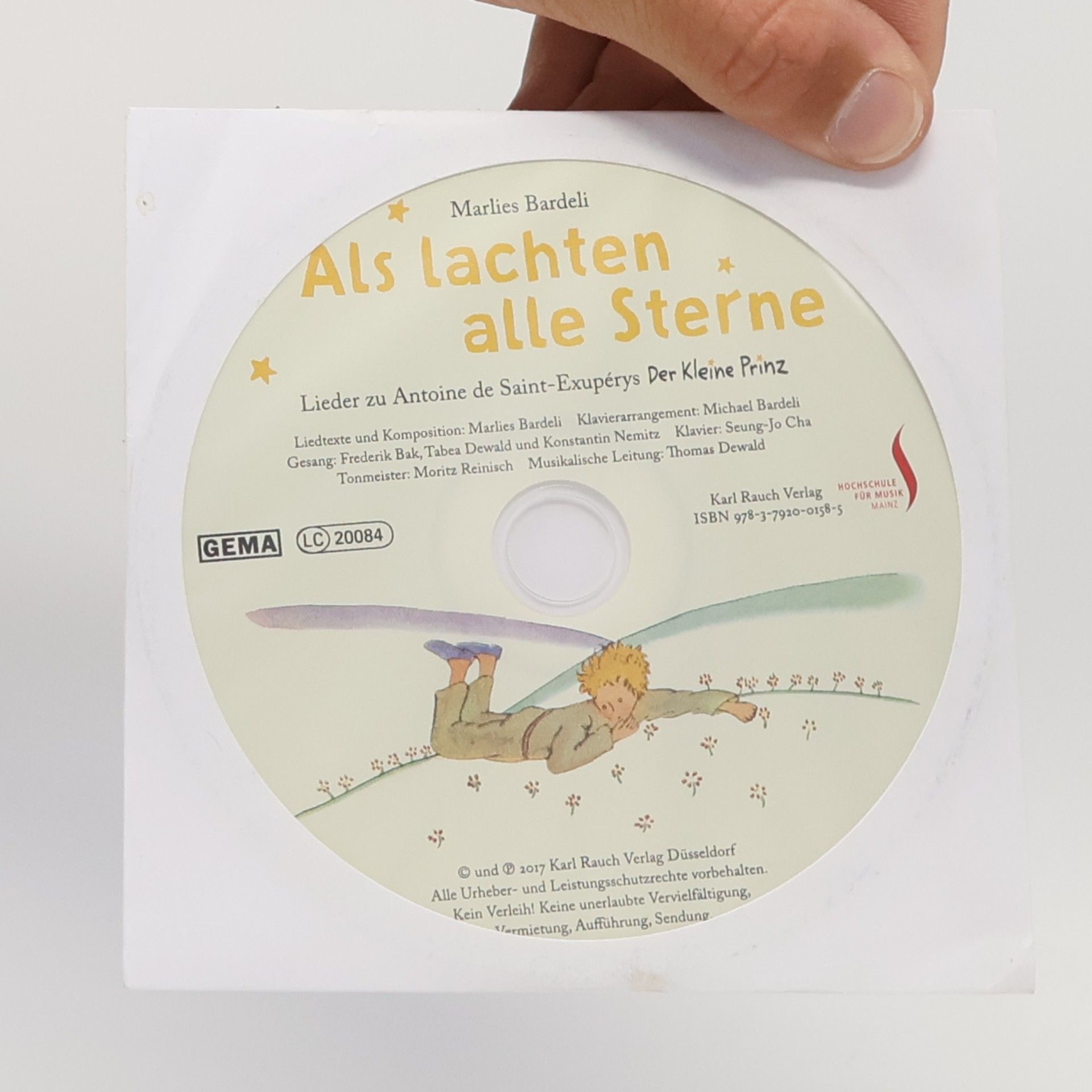 Marlies Bardeli Als lachten alle Sterne. Der Kleine Prinz, m. Audio-CD